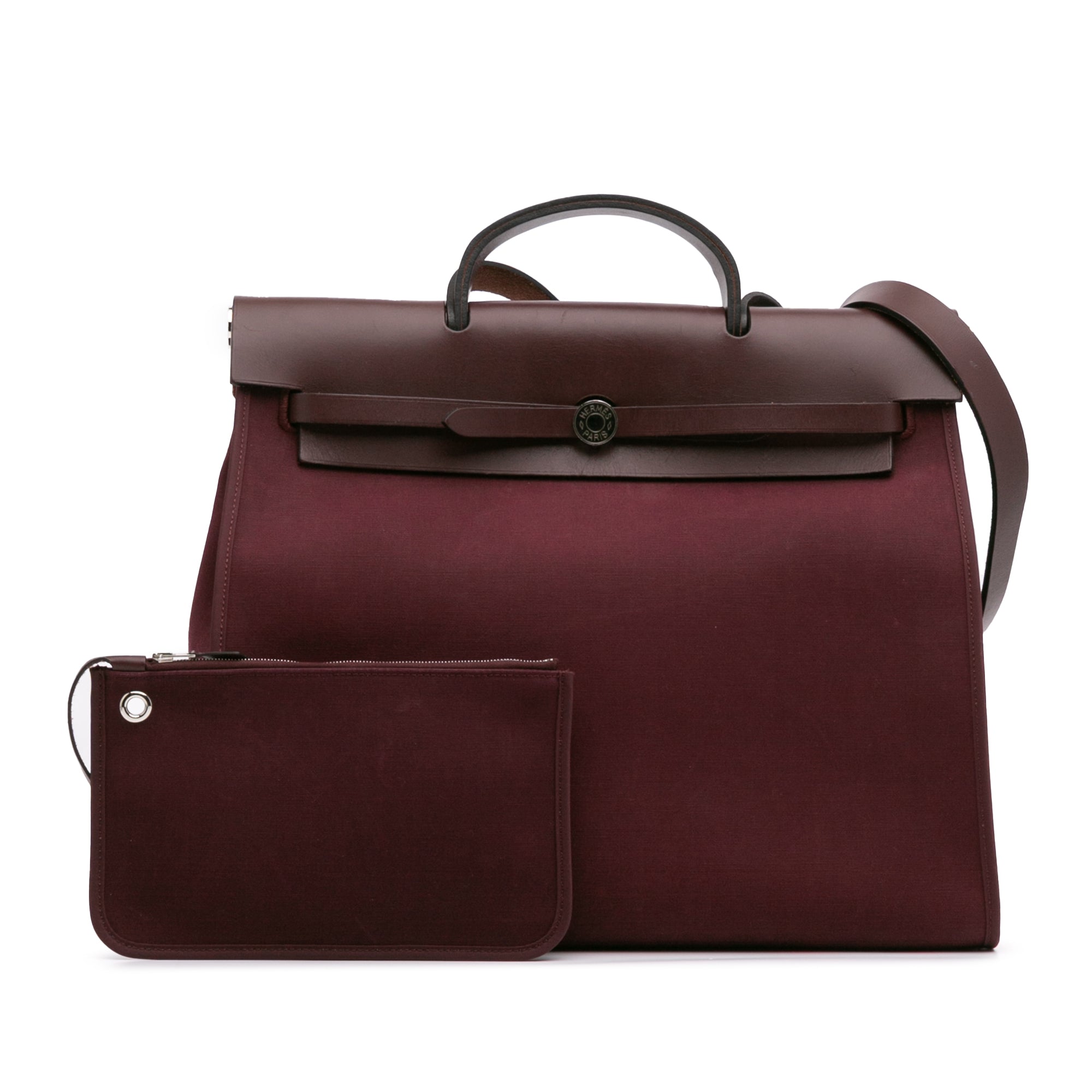 Hermès Toile Herbag Zip 39 - image 11