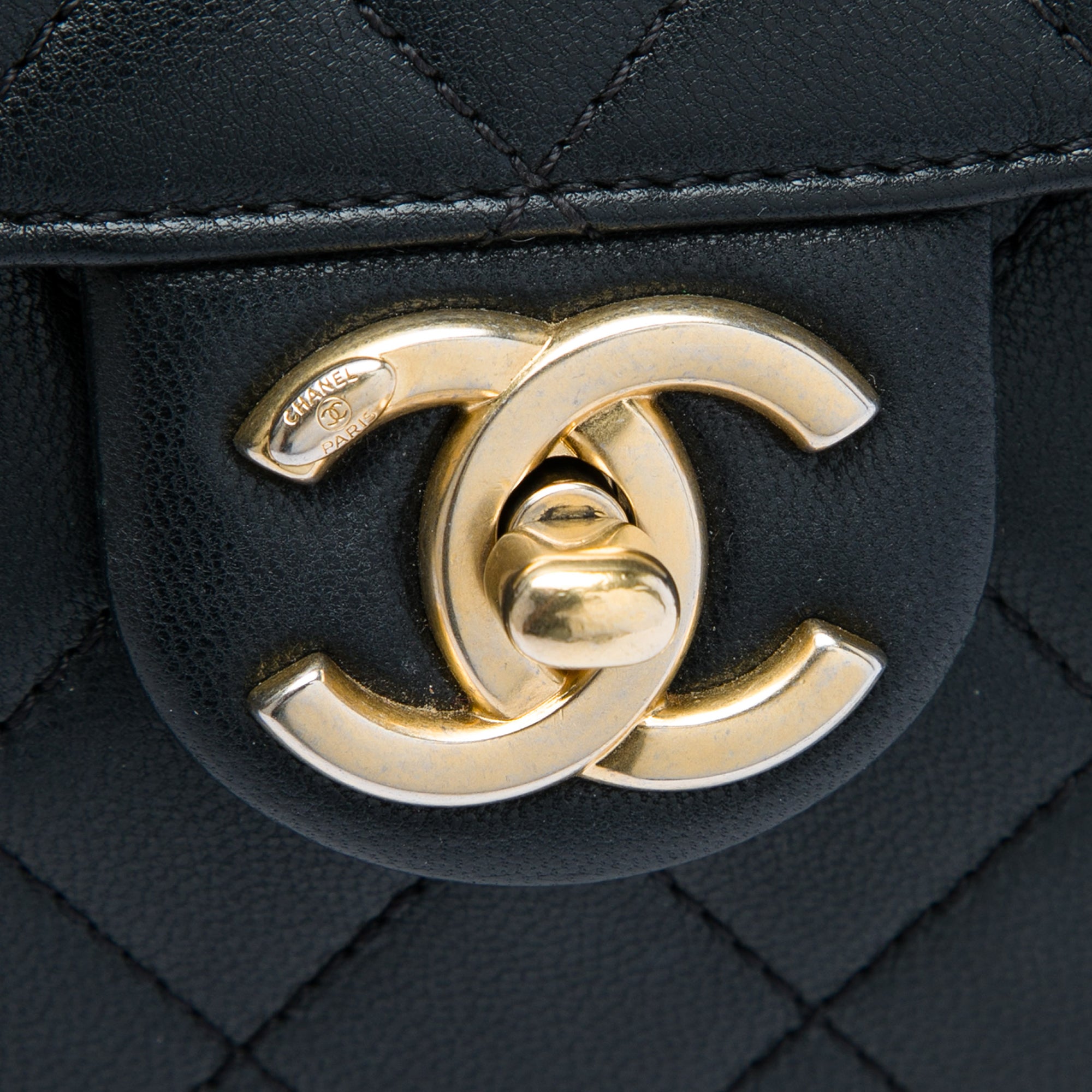 Chanel Small Quilted Goatskin Chic Pearls Flap - image 5