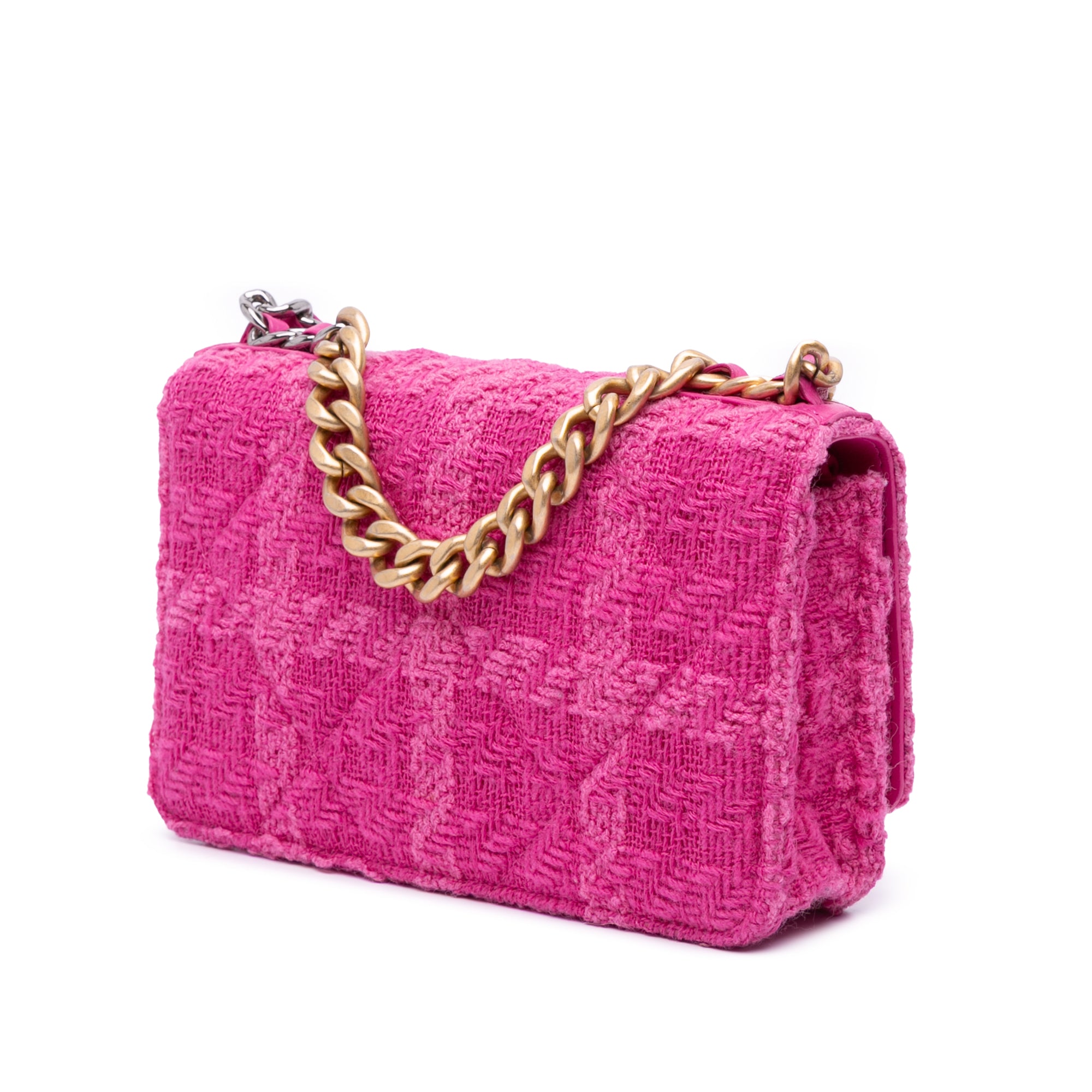 Chanel Tweed 19 Wallet On Chain - image 2