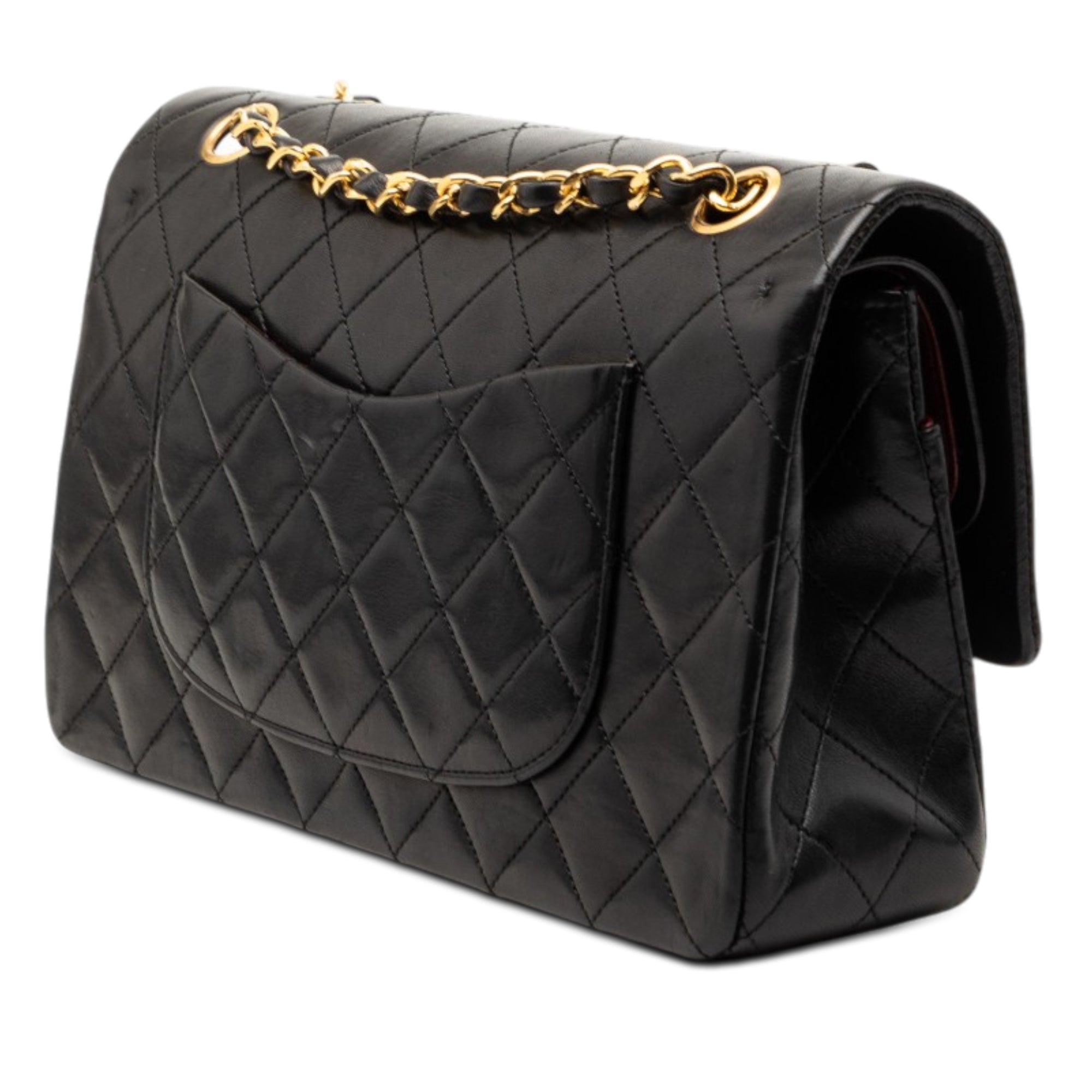 Chanel Medium Classic Lambskin Double Flap - image 2