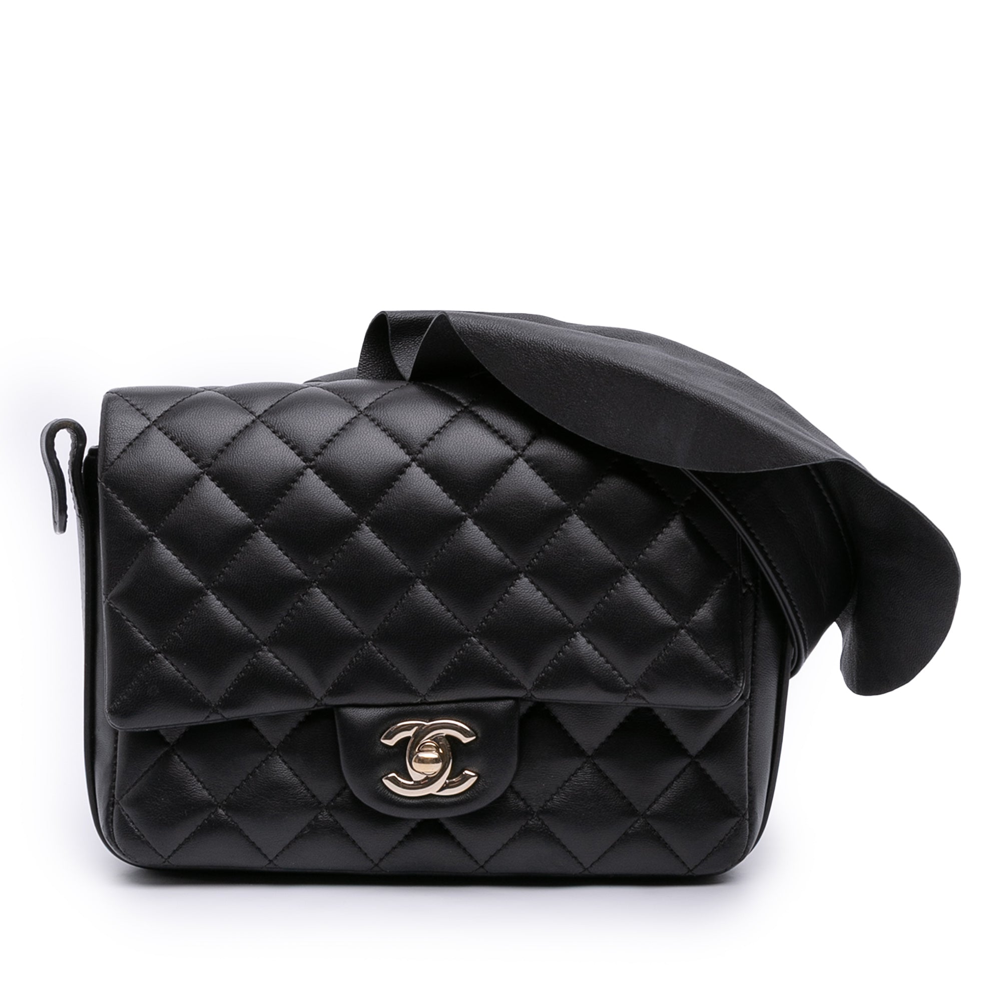 Chanel Quilted Calfskin Bolero de Chanel Flap - image 1