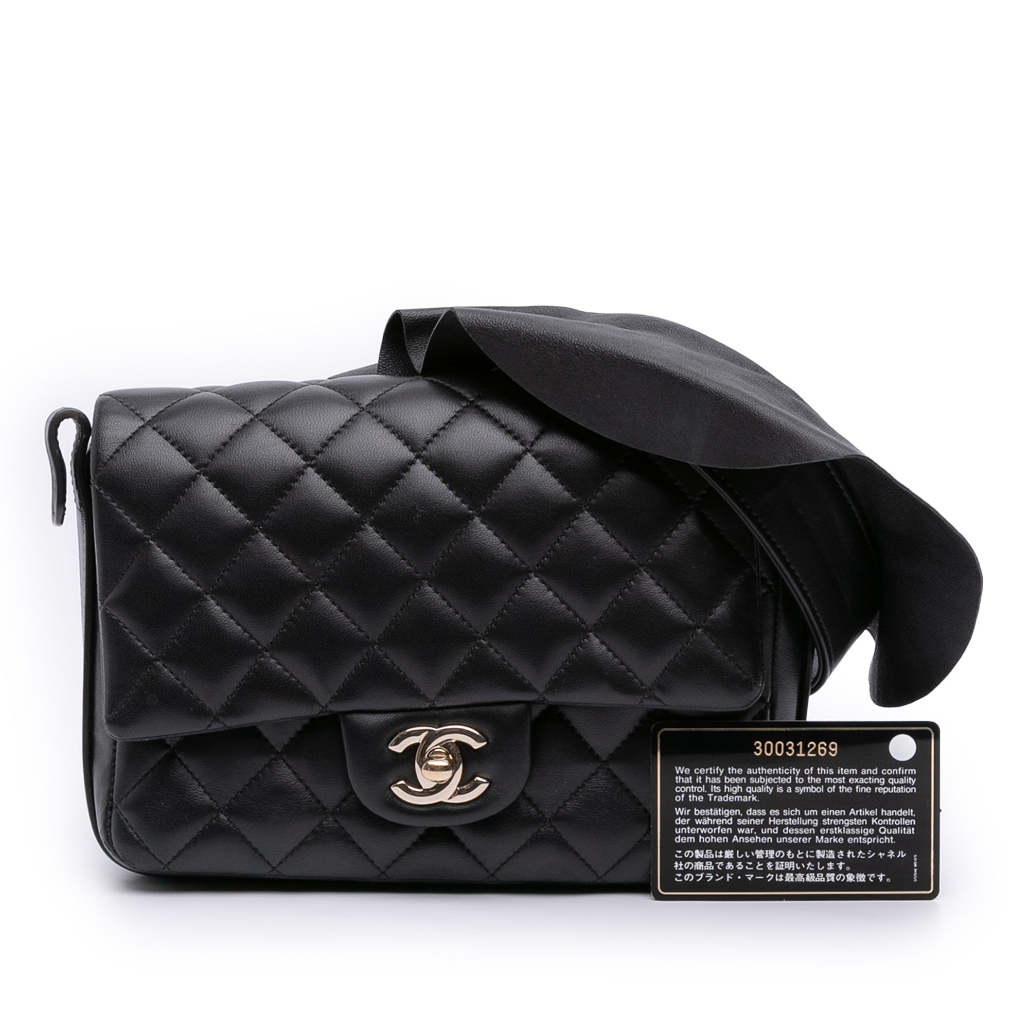 Chanel Quilted Calfskin Bolero de Chanel Flap - image 12