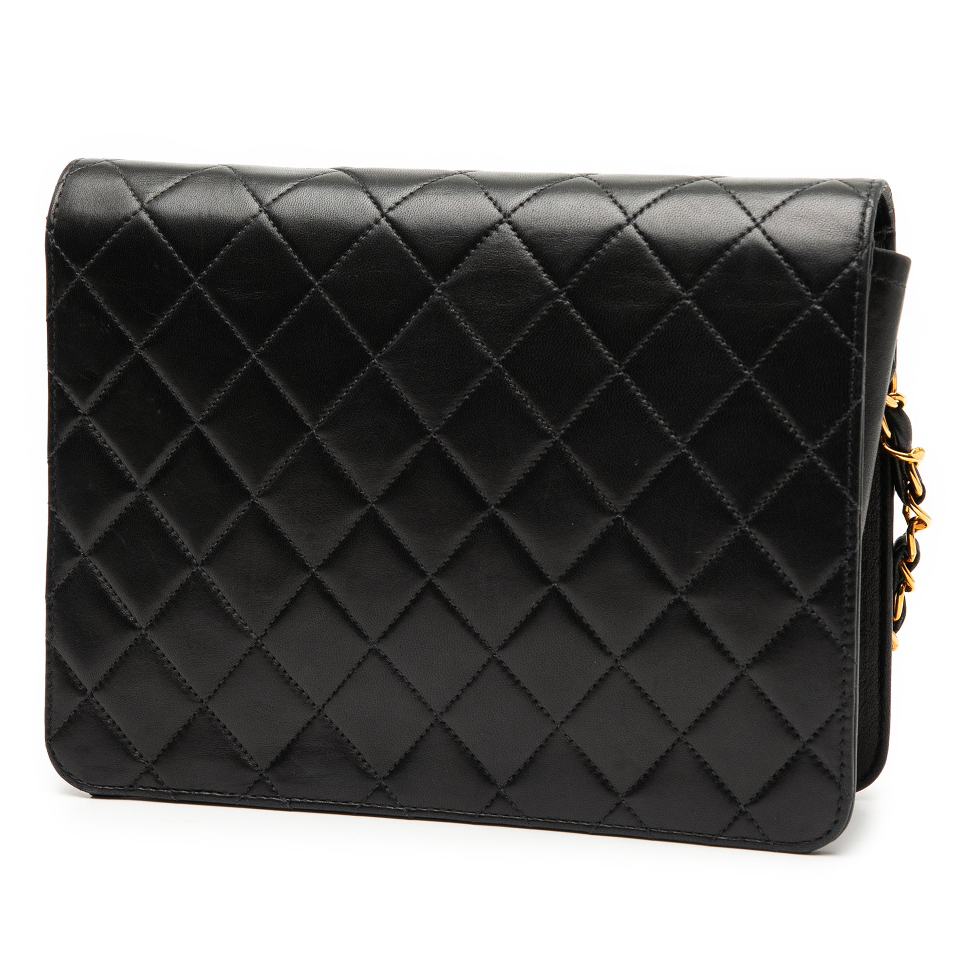 Chanel Small CC Quilted Lambskin Single Flap - image 2