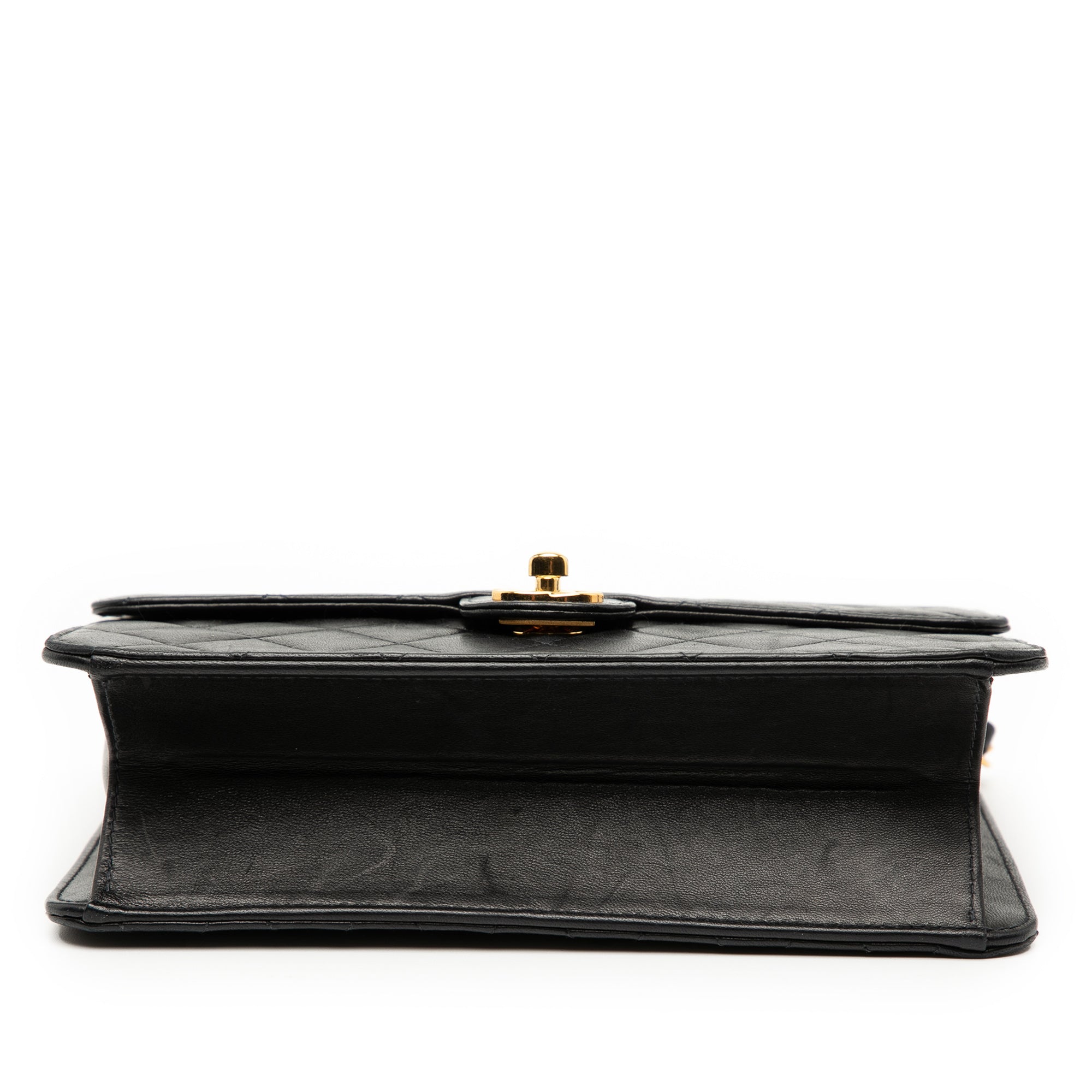 Chanel Small CC Quilted Lambskin Single Flap - image 3