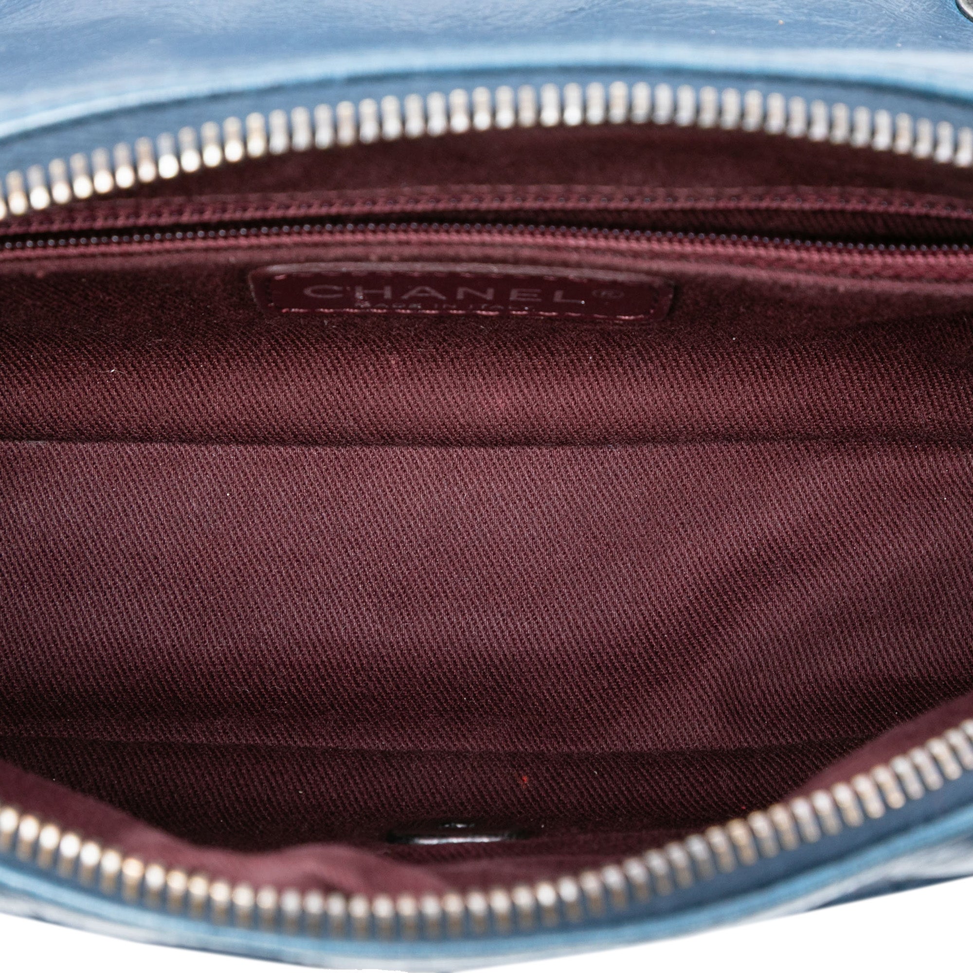 Chanel Small Quilted Aged Calfskin Portobello Flap - image 4