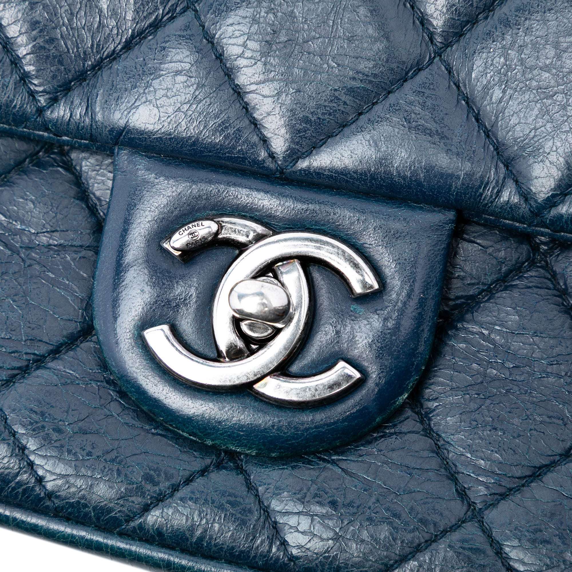 Chanel Small Quilted Aged Calfskin Portobello Flap - image 6