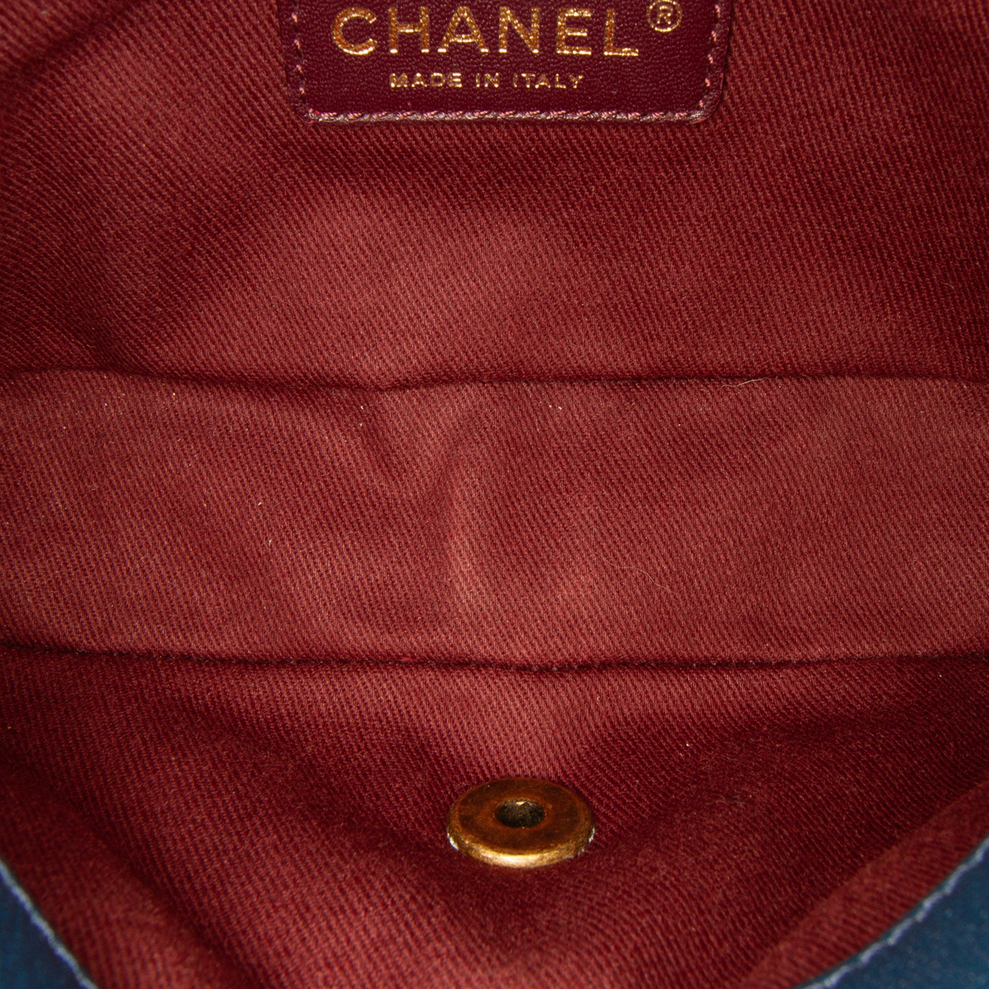 Chanel Paris-Salzburg Small Patent and Goatskin CC Eyelet Flap - image 4