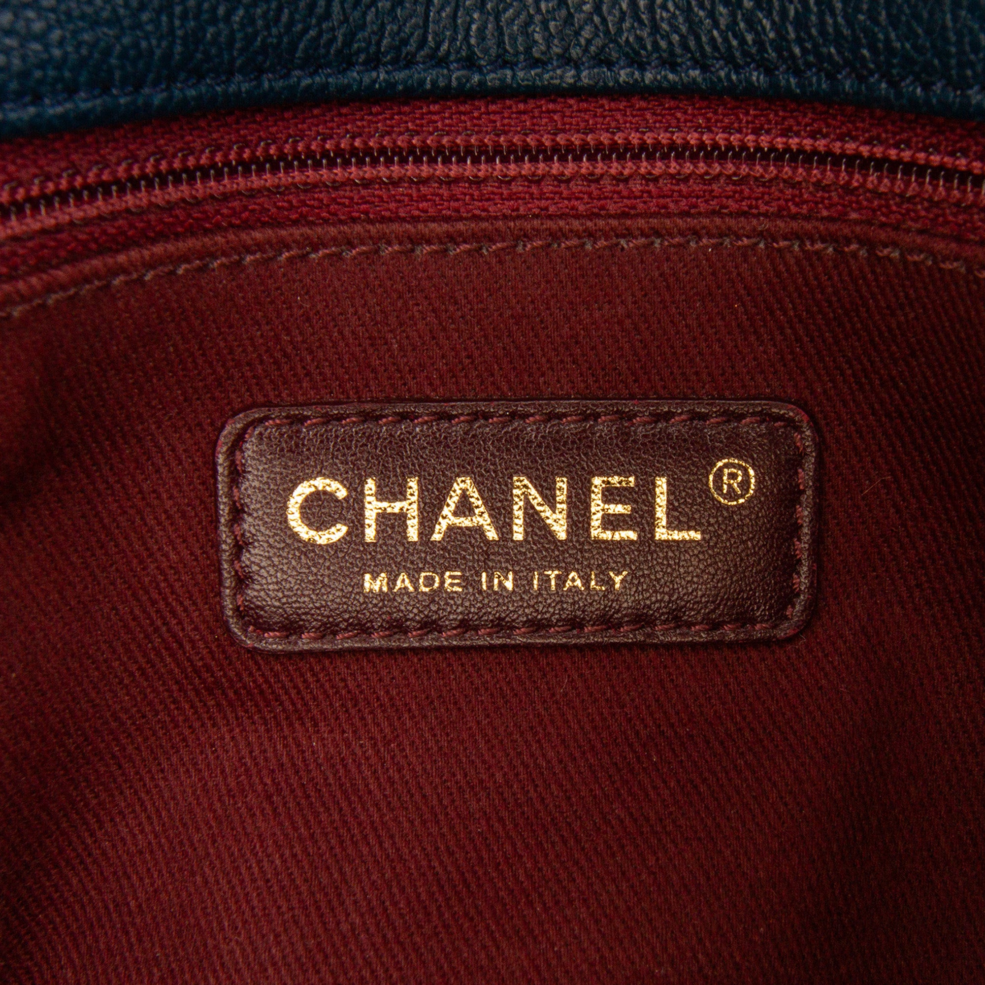 Chanel Paris-Salzburg Small Patent and Goatskin CC Eyelet Flap - image 5