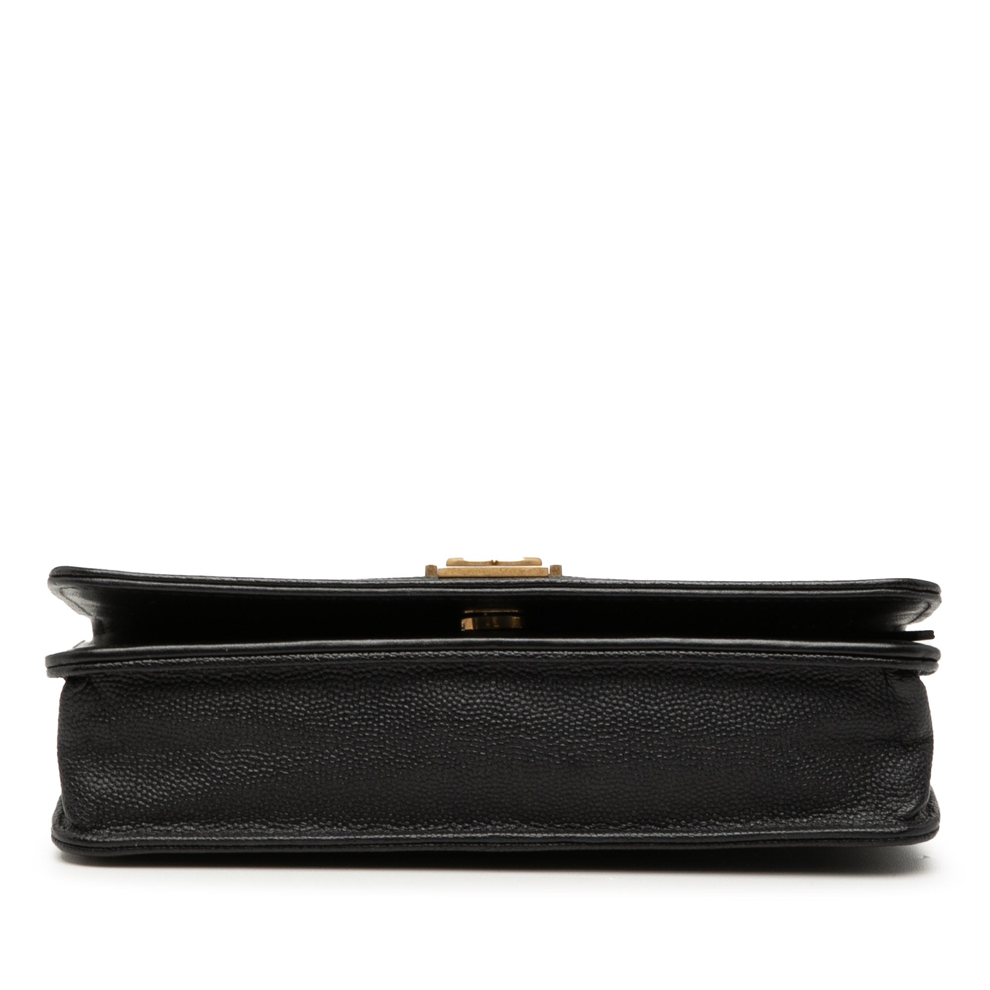 Chanel Quilted Caviar Boy Wallet on Chain - image 3