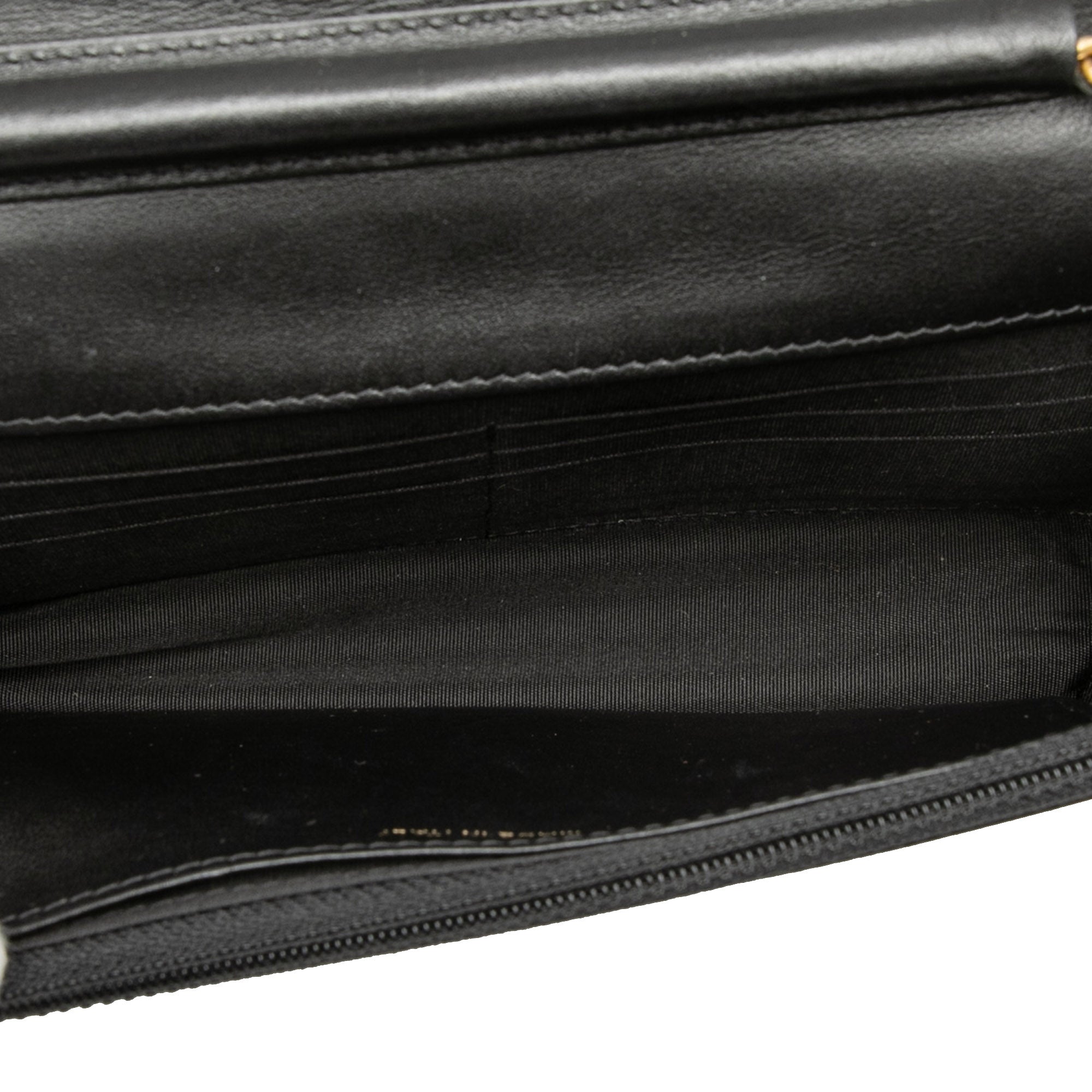 Chanel Quilted Caviar Boy Wallet on Chain - image 4