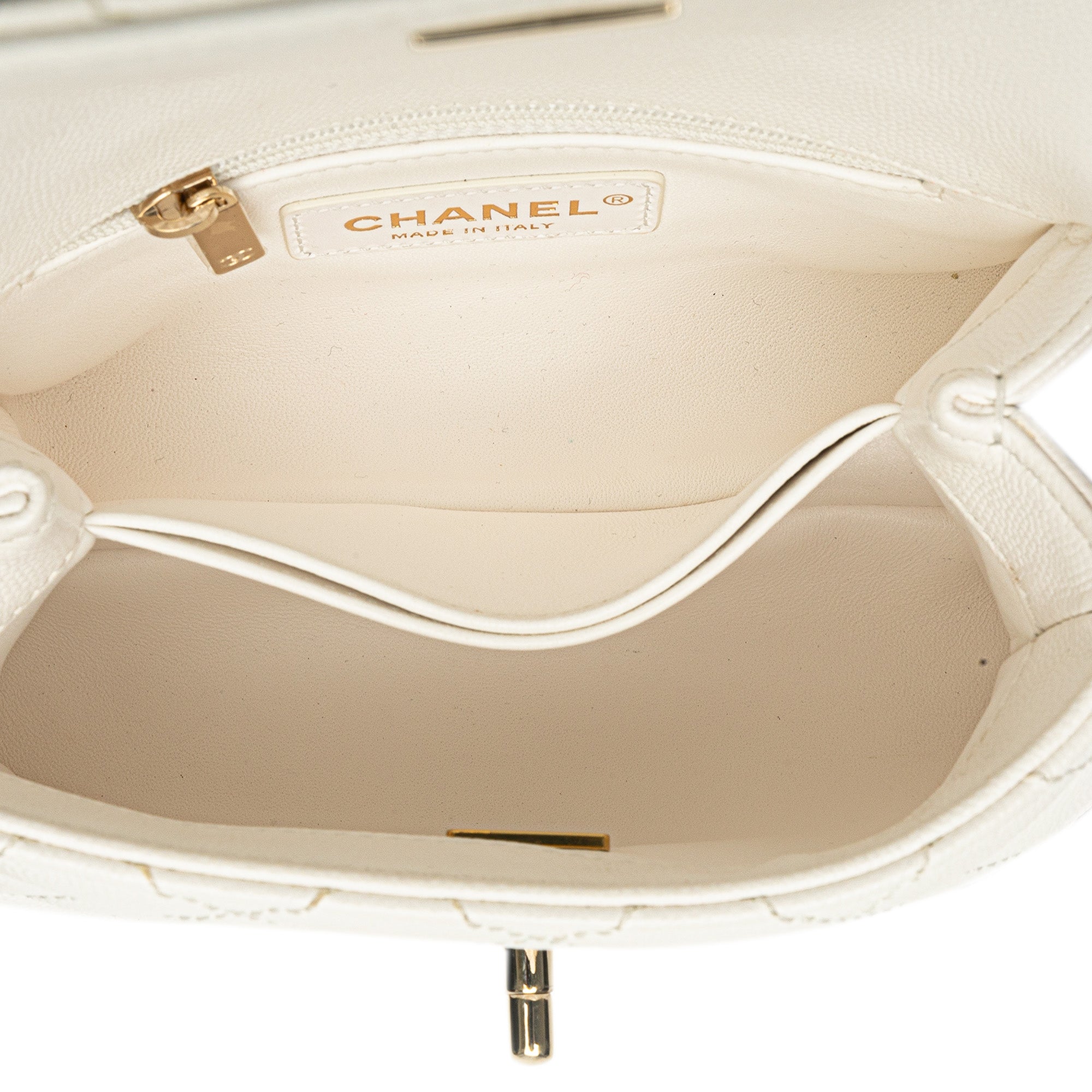 Chanel Extra Mini Caviar Coco Top Handle Bag - image 4