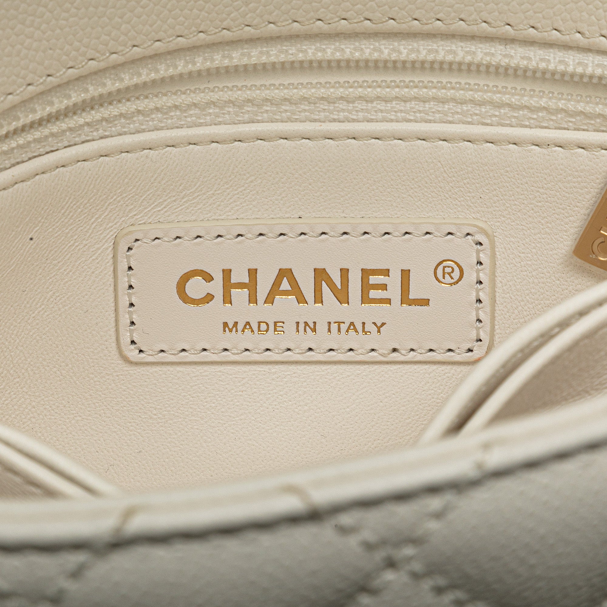 Chanel Extra Mini Caviar Coco Top Handle Bag - image 5