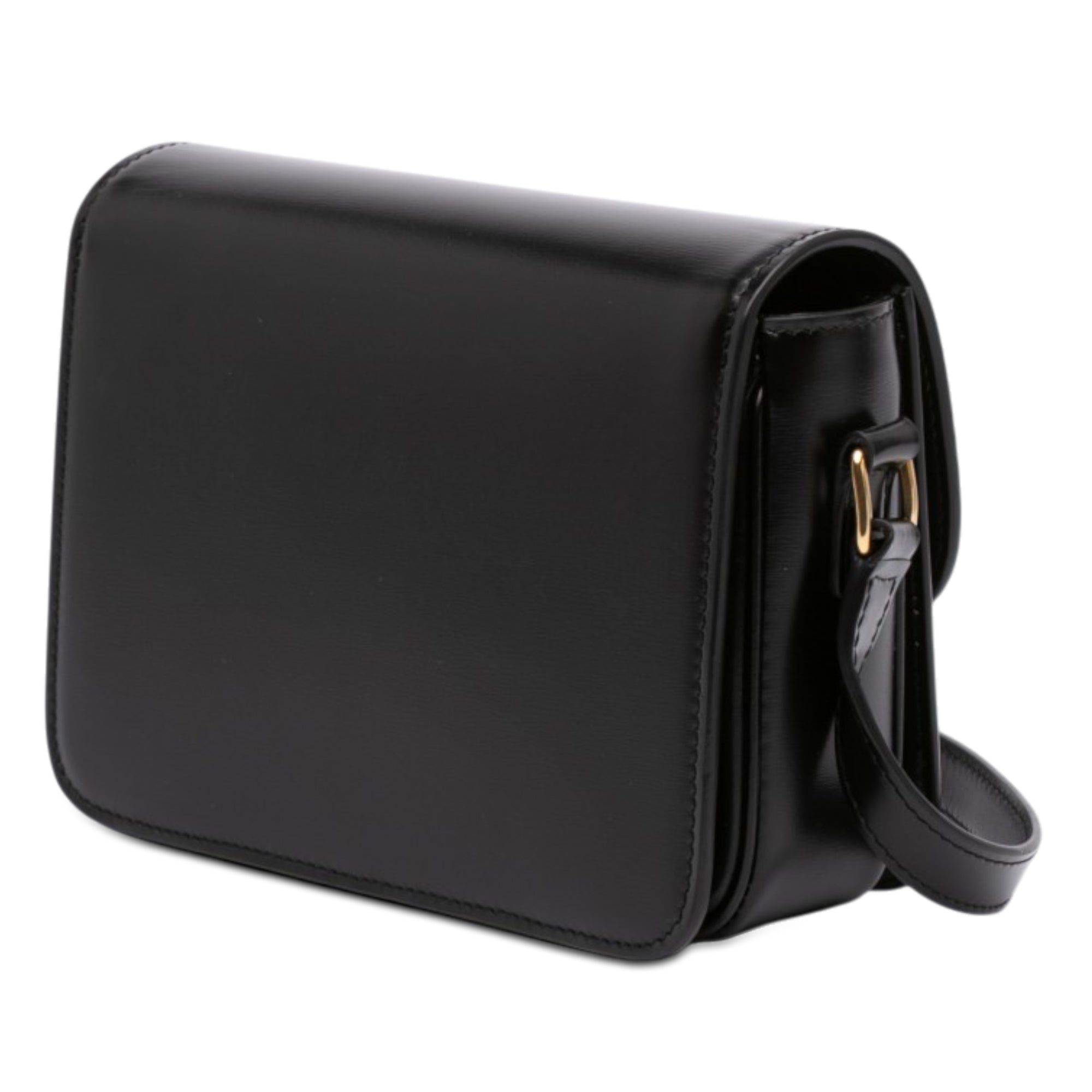 Celine Teen Shiny Calfskin Triomphe Crossbody - image 2