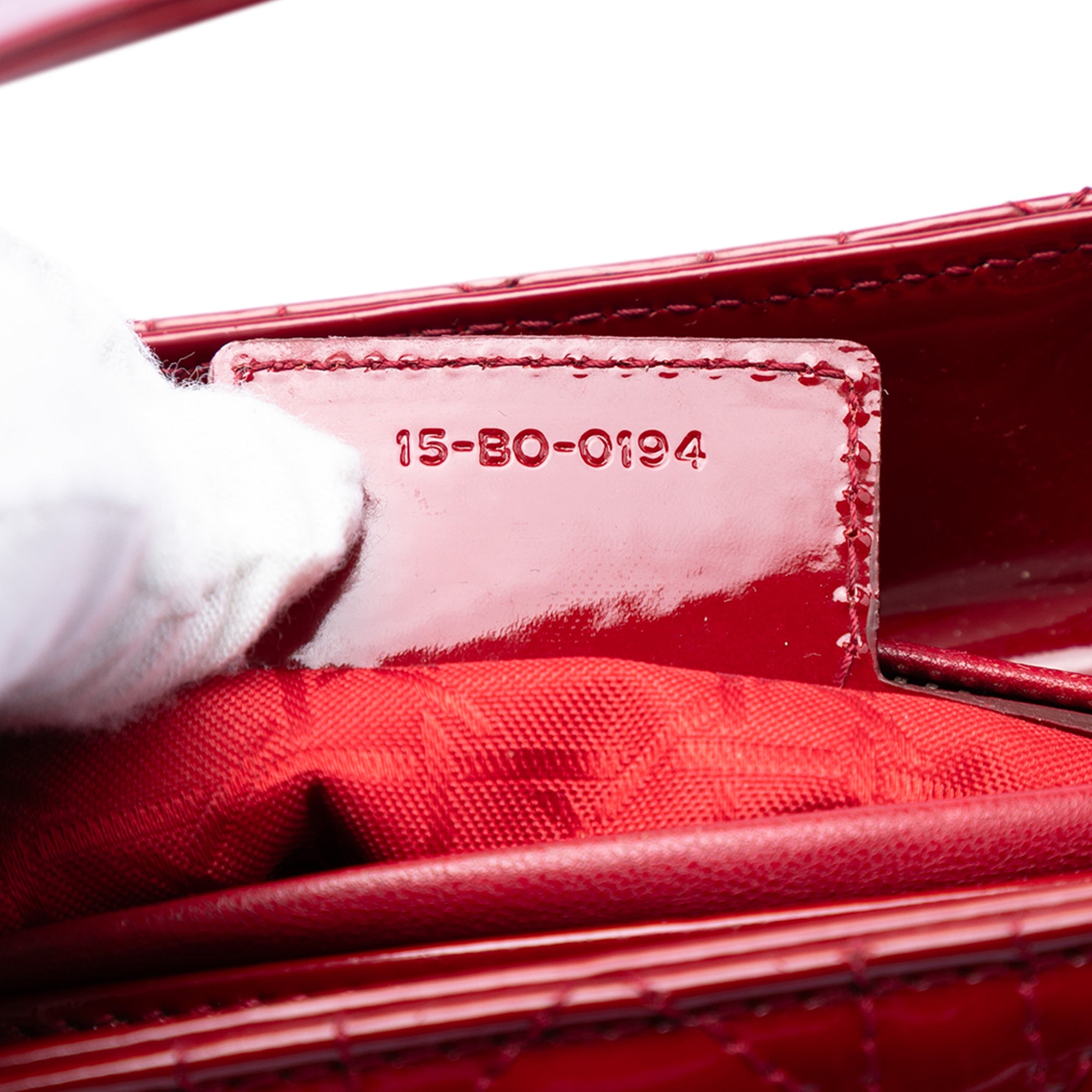 Dior Medium Patent Cannage Lady Dior - image 6