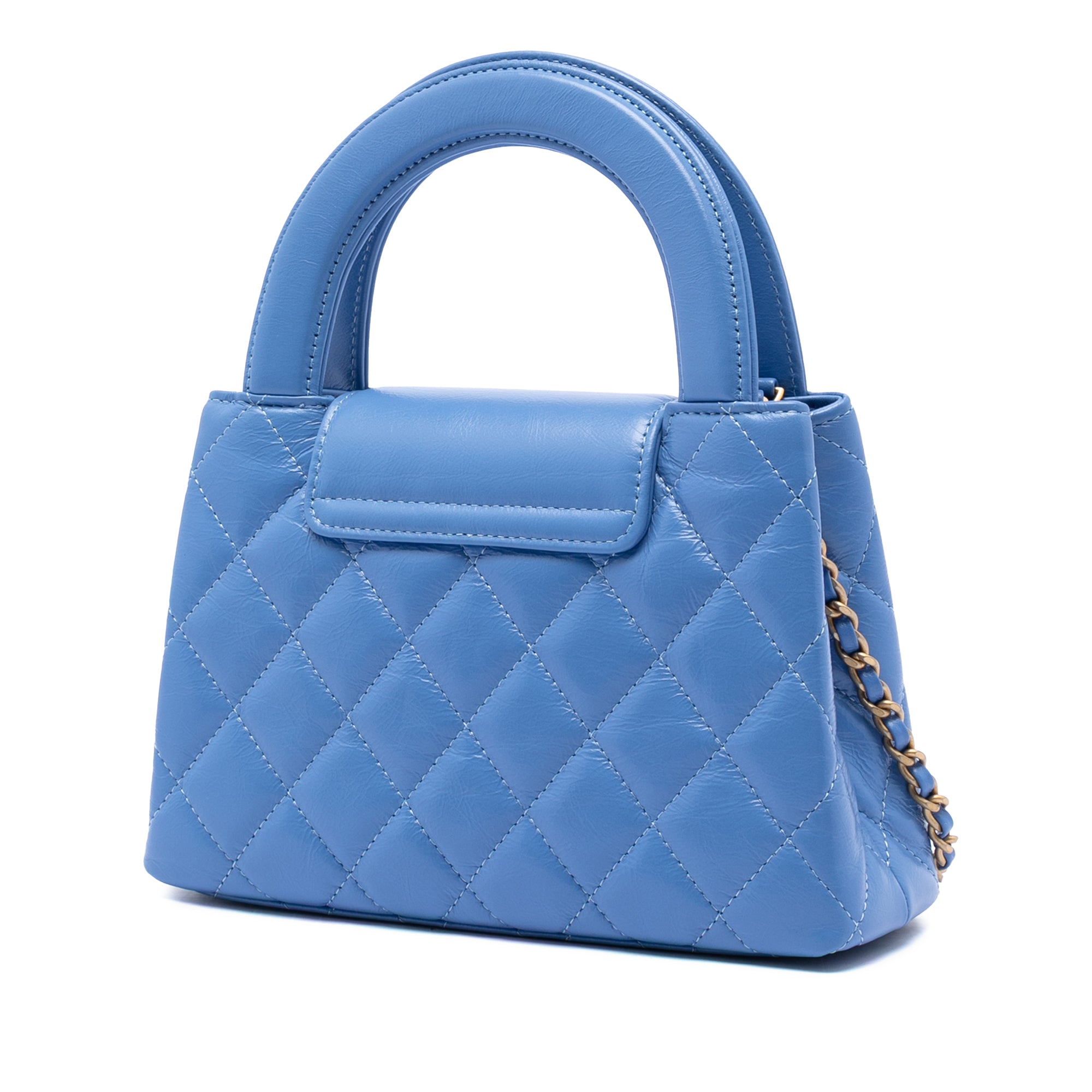 Chanel Nano Aged Calfskin Kelly Shopper Bag - image 2