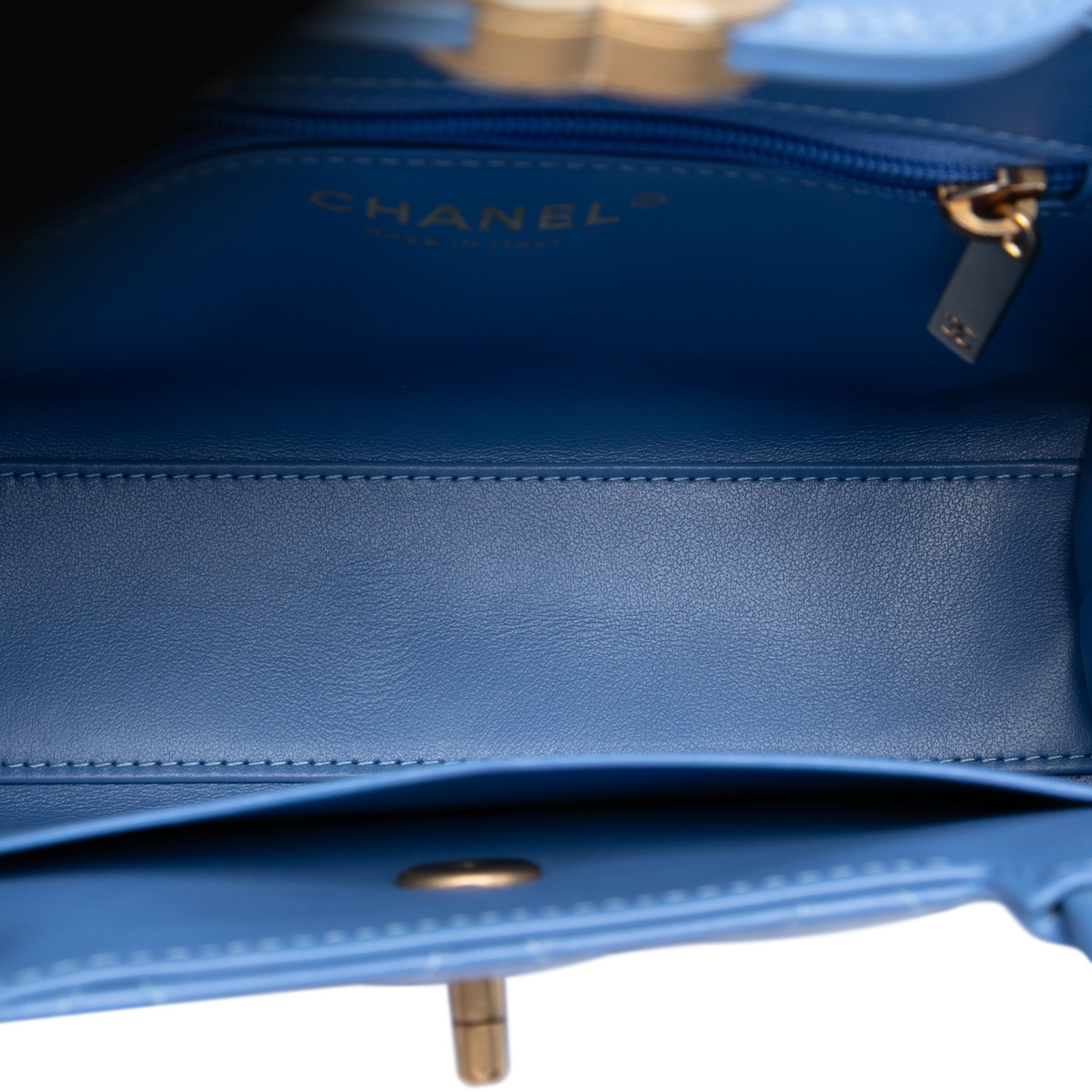 Chanel Nano Aged Calfskin Kelly Shopper Bag - image 4