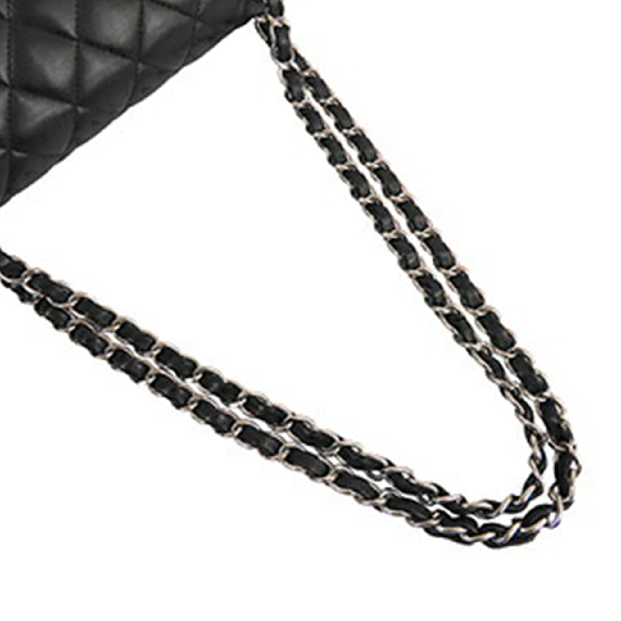 Chanel Medium Classic Lambskin Double Flap - image 8