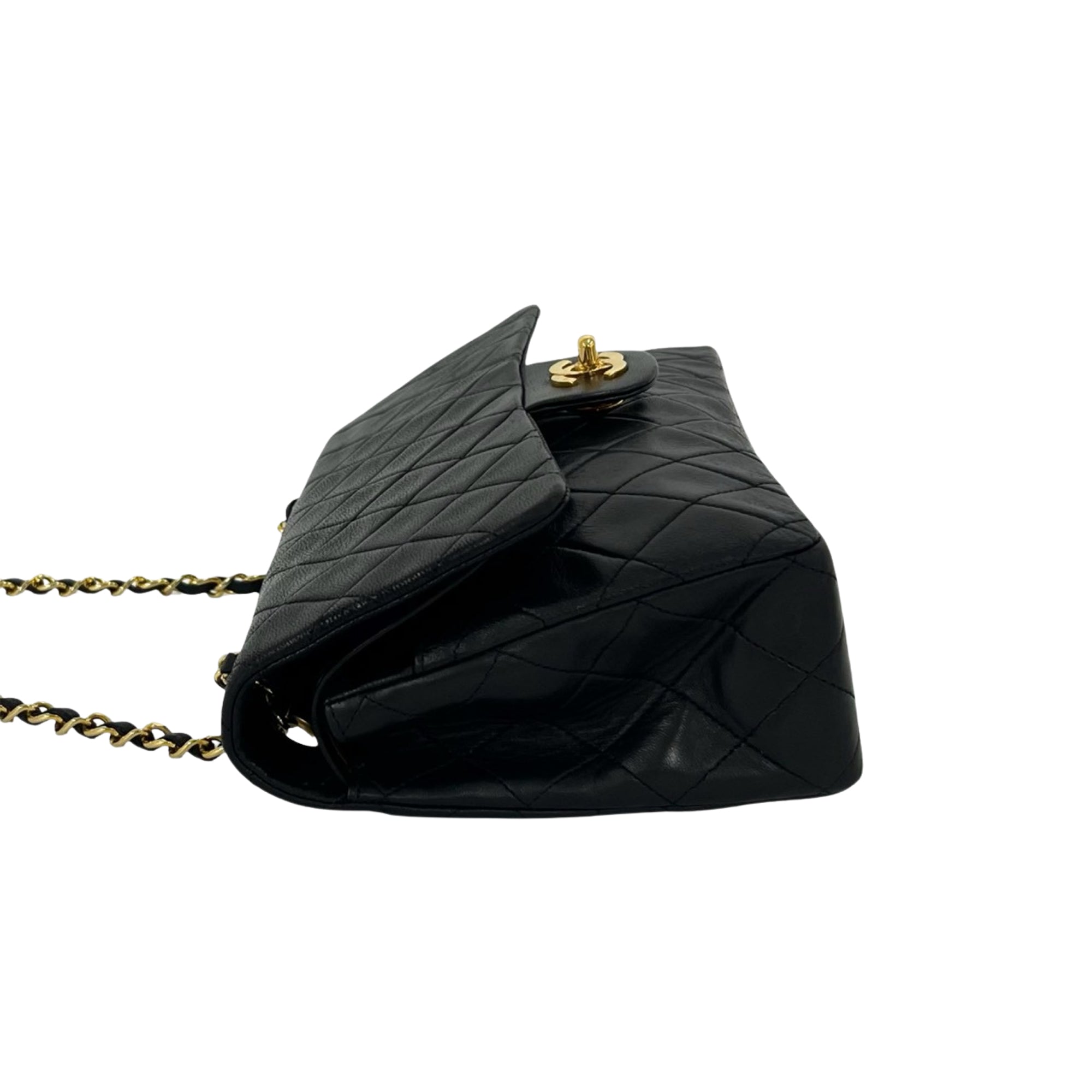 Chanel Medium Classic Lambskin Double Flap - image 8