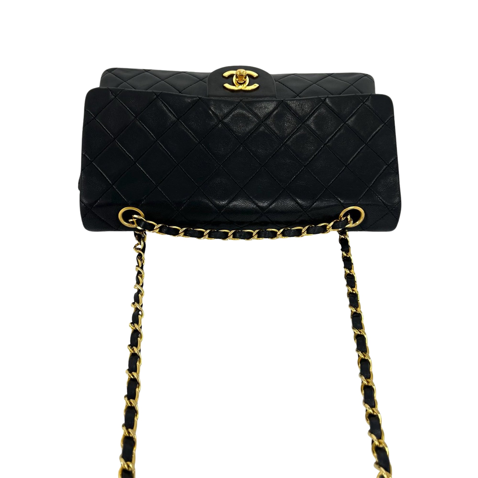 Chanel Medium Classic Lambskin Double Flap - image 9
