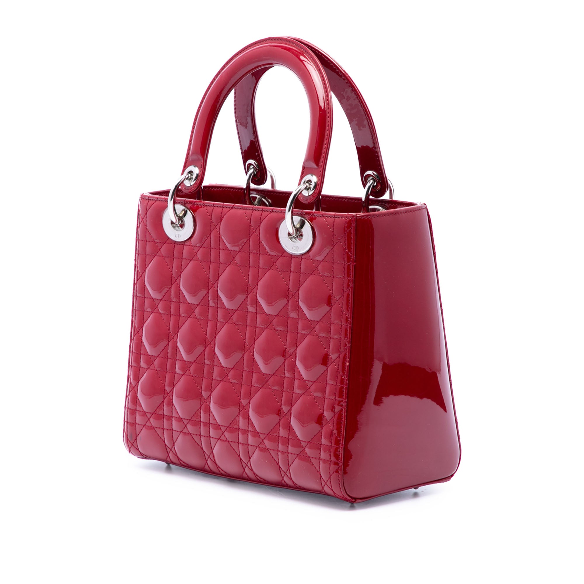 Dior Medium Patent Cannage Lady Dior - image 2