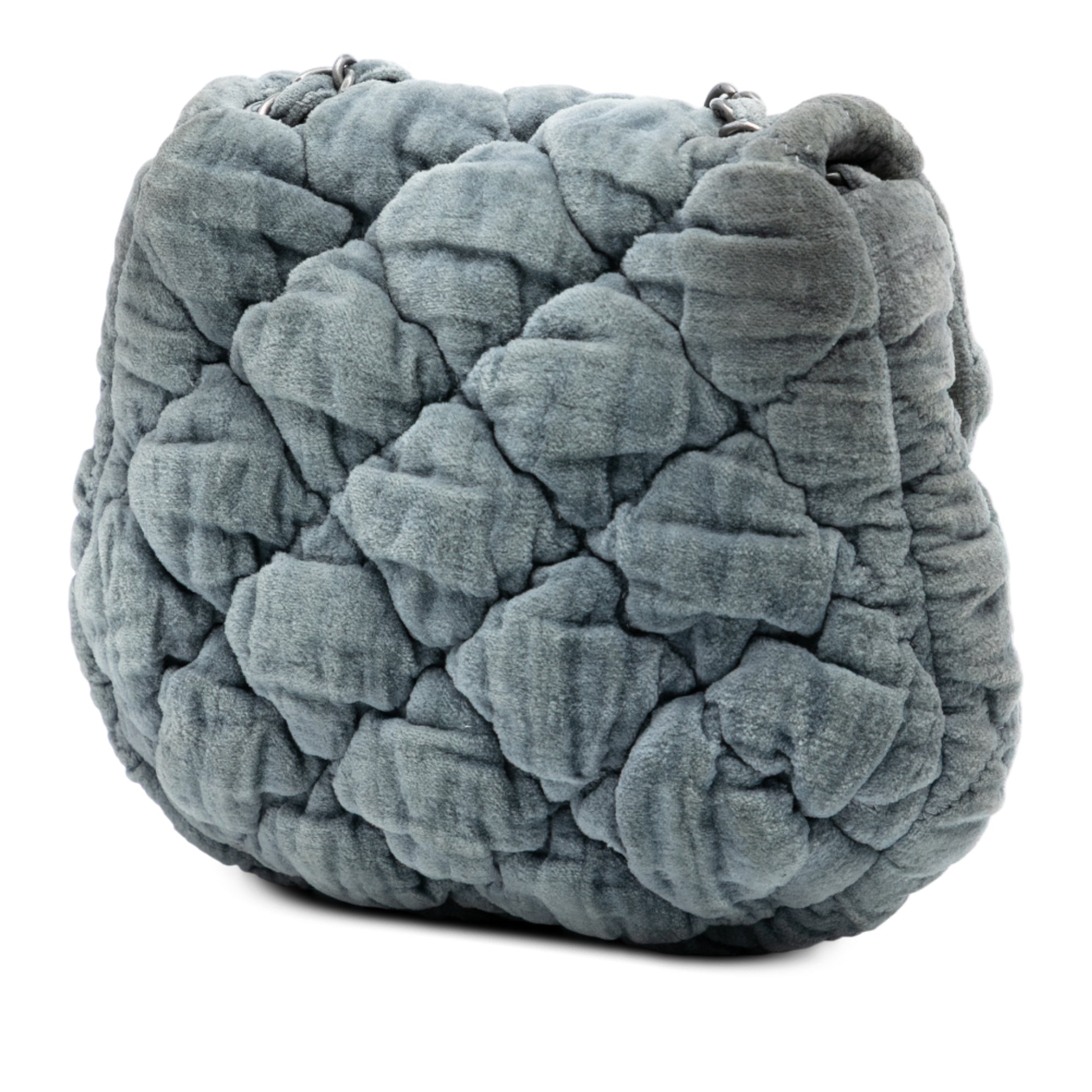 Chanel Paris Moscou Mini Velvet Bubble Quilt Flap - image 2