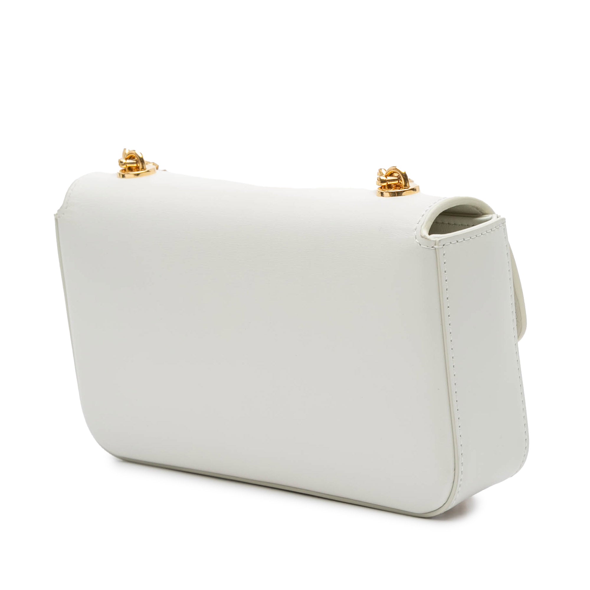 Celine Calfskin Cuir Triomphe Chain Shoulder Bag - image 2