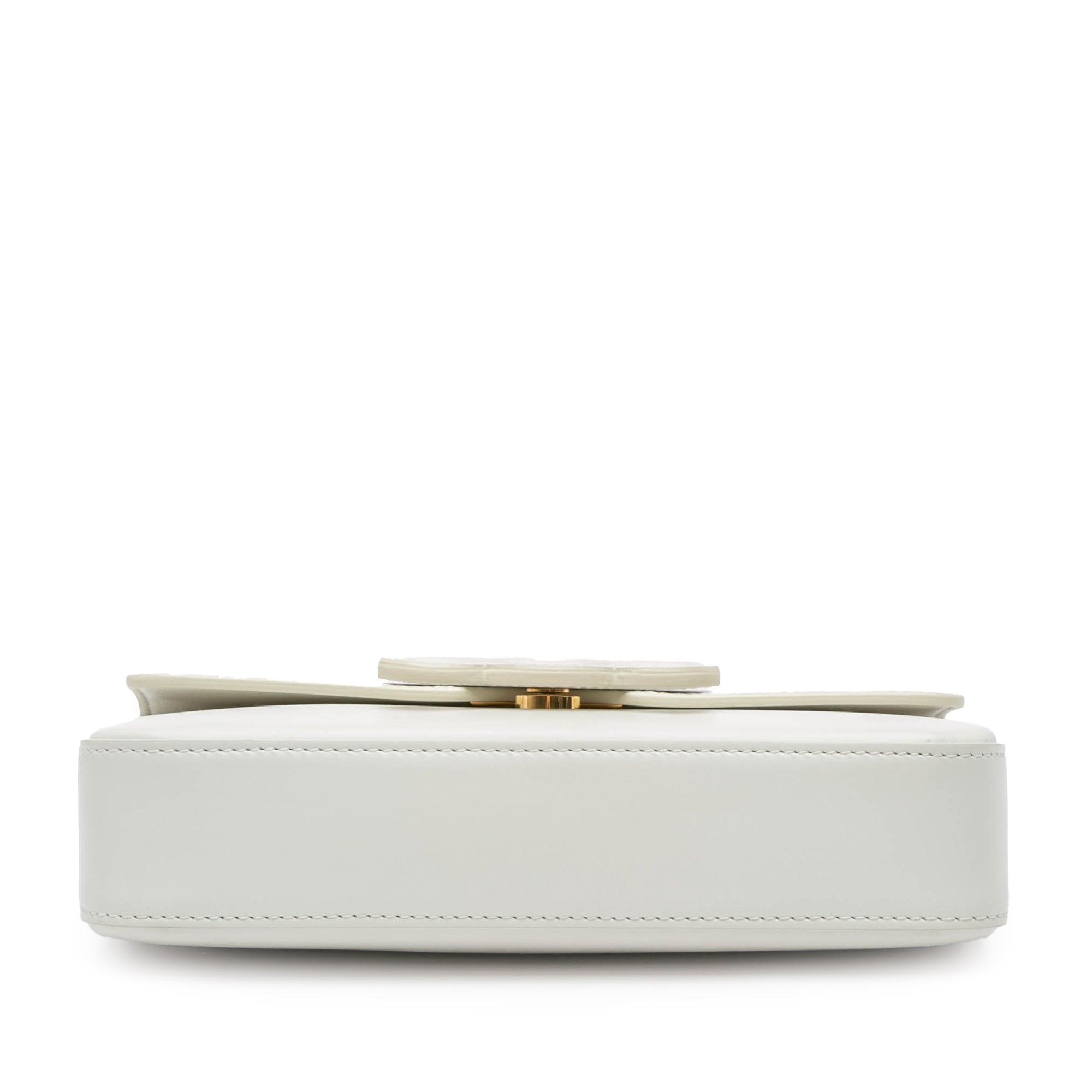 Celine Calfskin Cuir Triomphe Chain Shoulder Bag - image 3