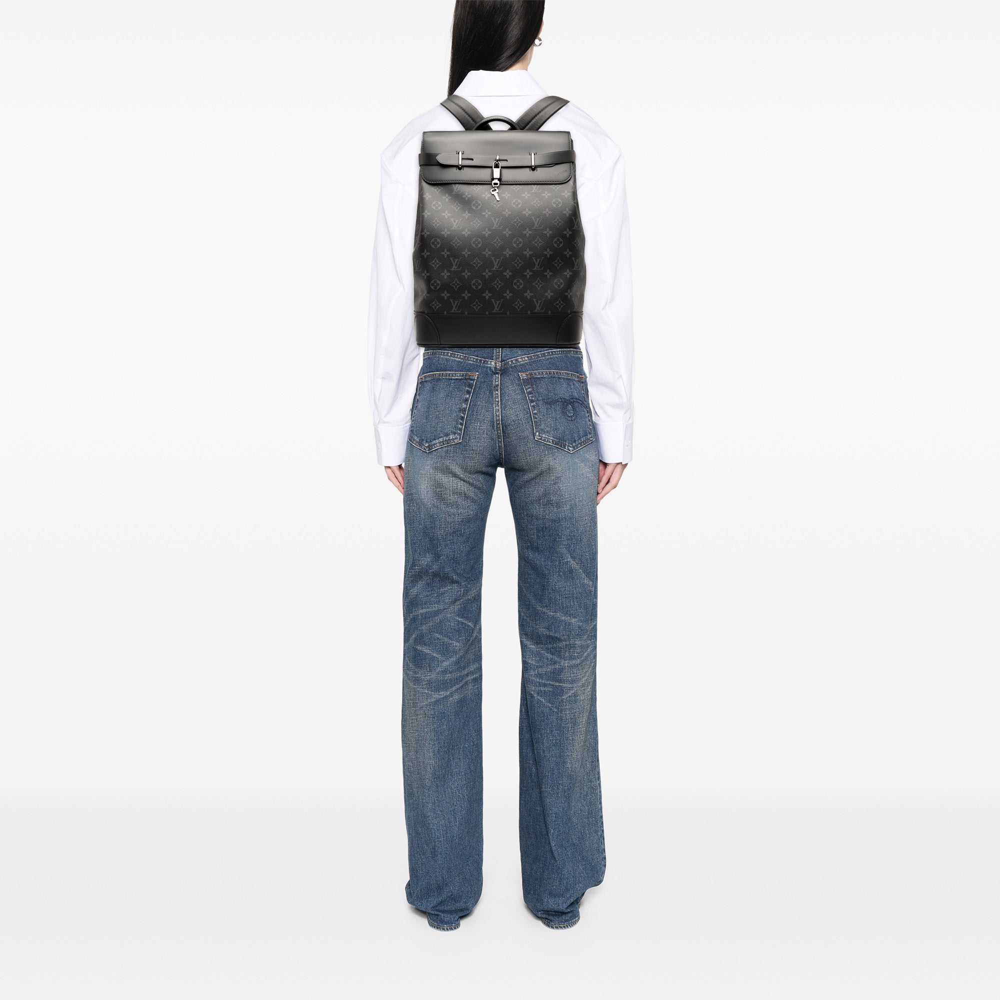 Louis Vuitton Monogram Eclipse Steamer - image 7