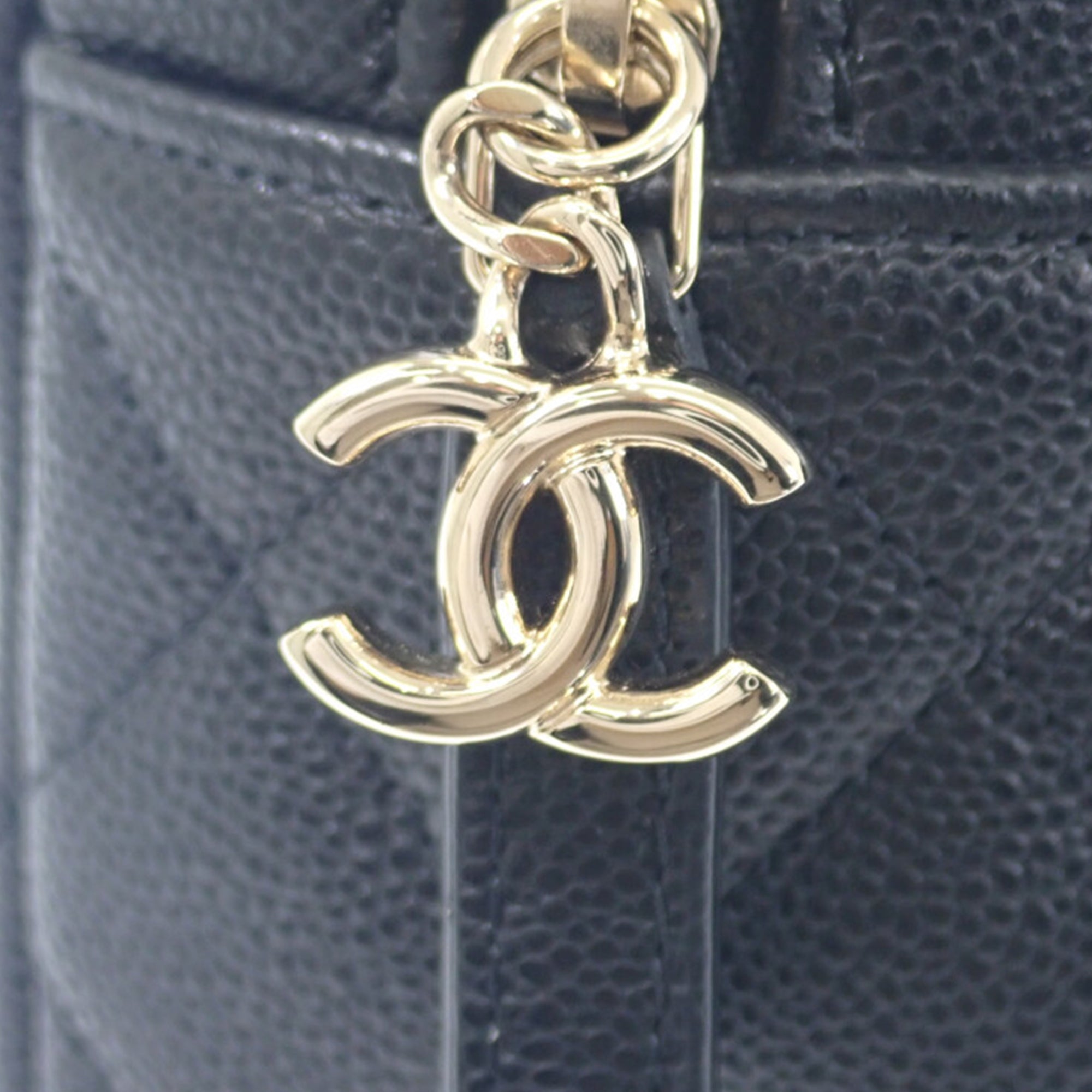 Chanel Mini CC Quilted Caviar Backpack - image 11