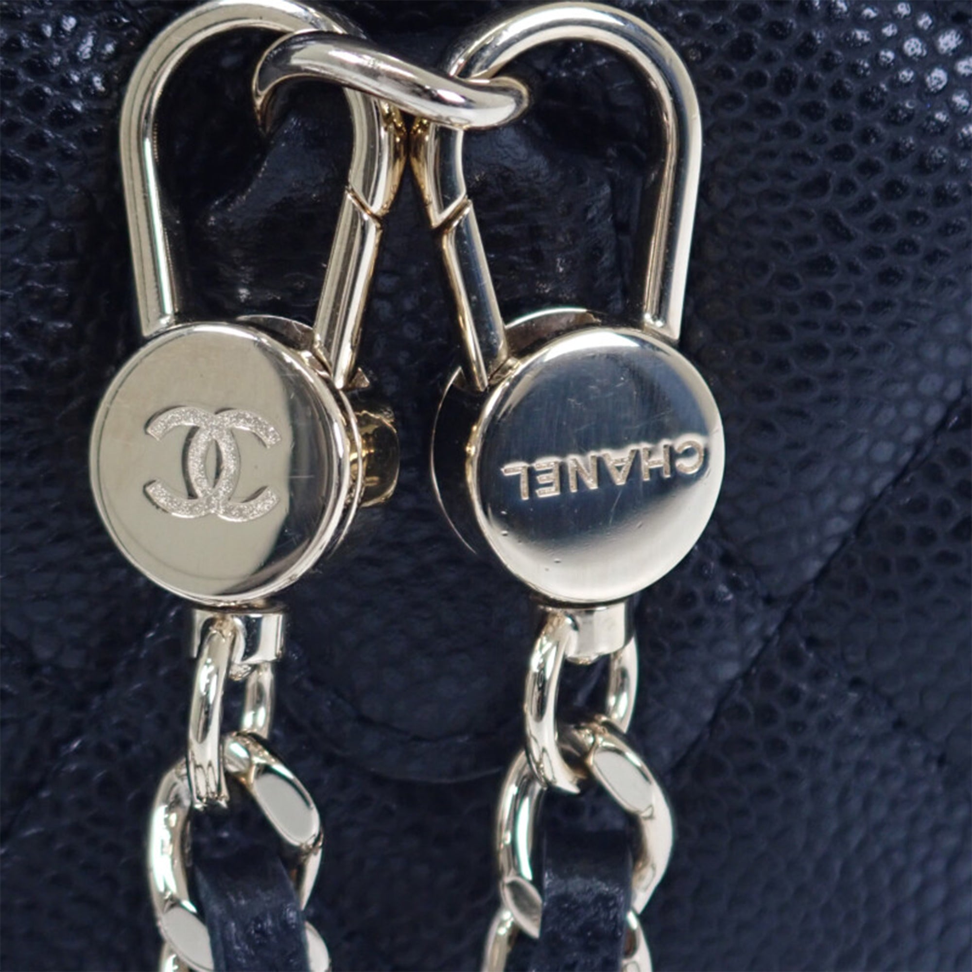 Chanel Mini CC Quilted Caviar Backpack - image 13