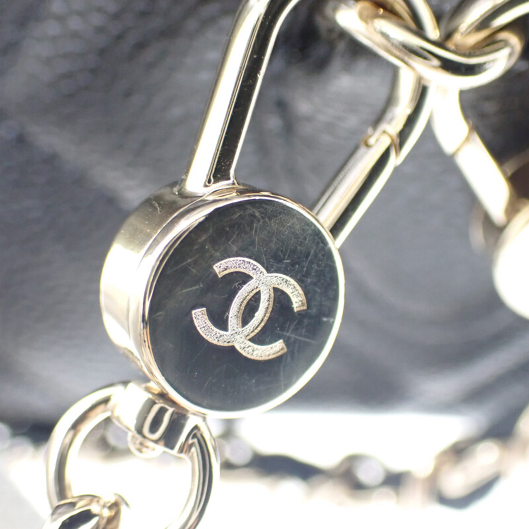 Chanel Mini CC Quilted Caviar Backpack - image 14