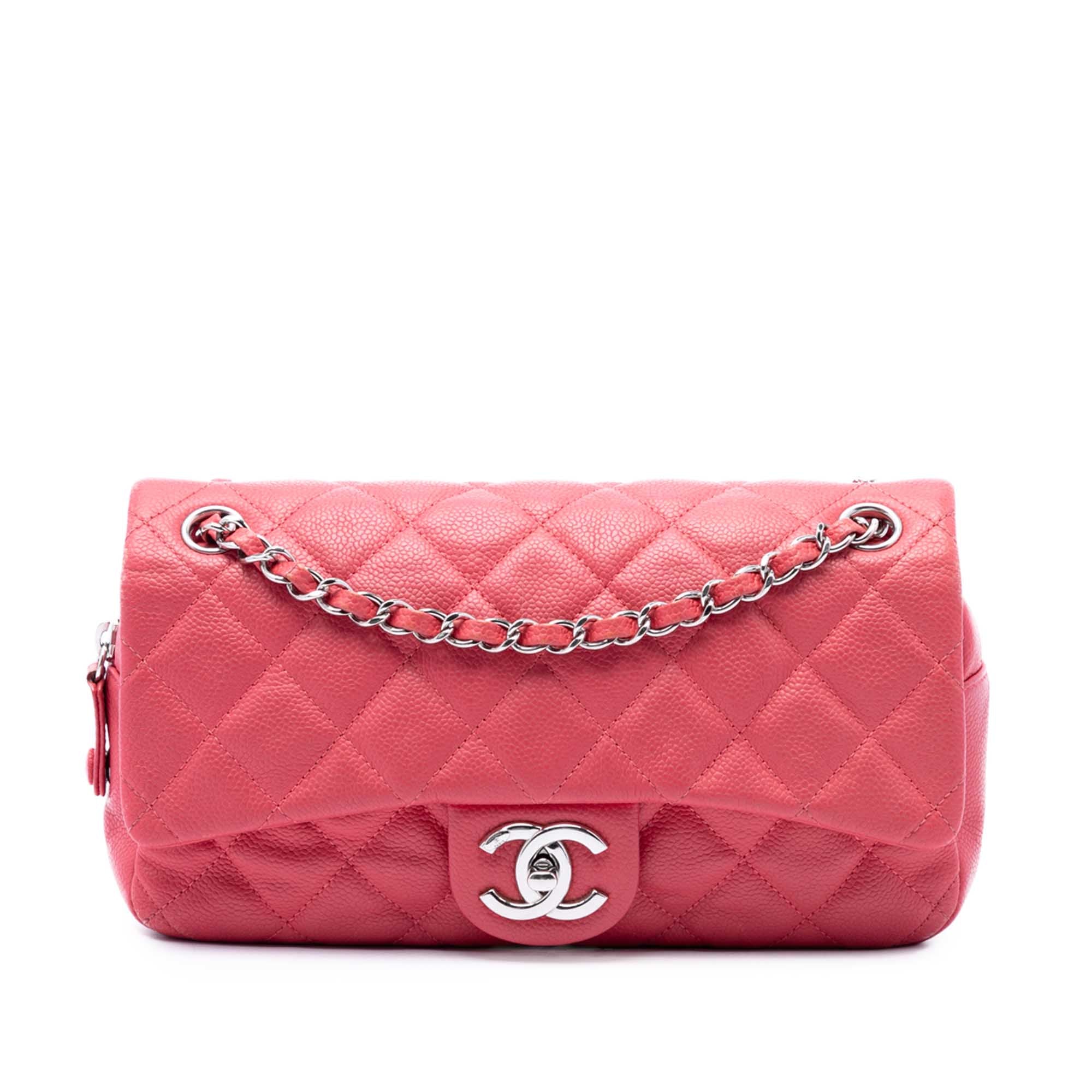 Chanel Medium Quilted Caviar Easy Flap - image 1