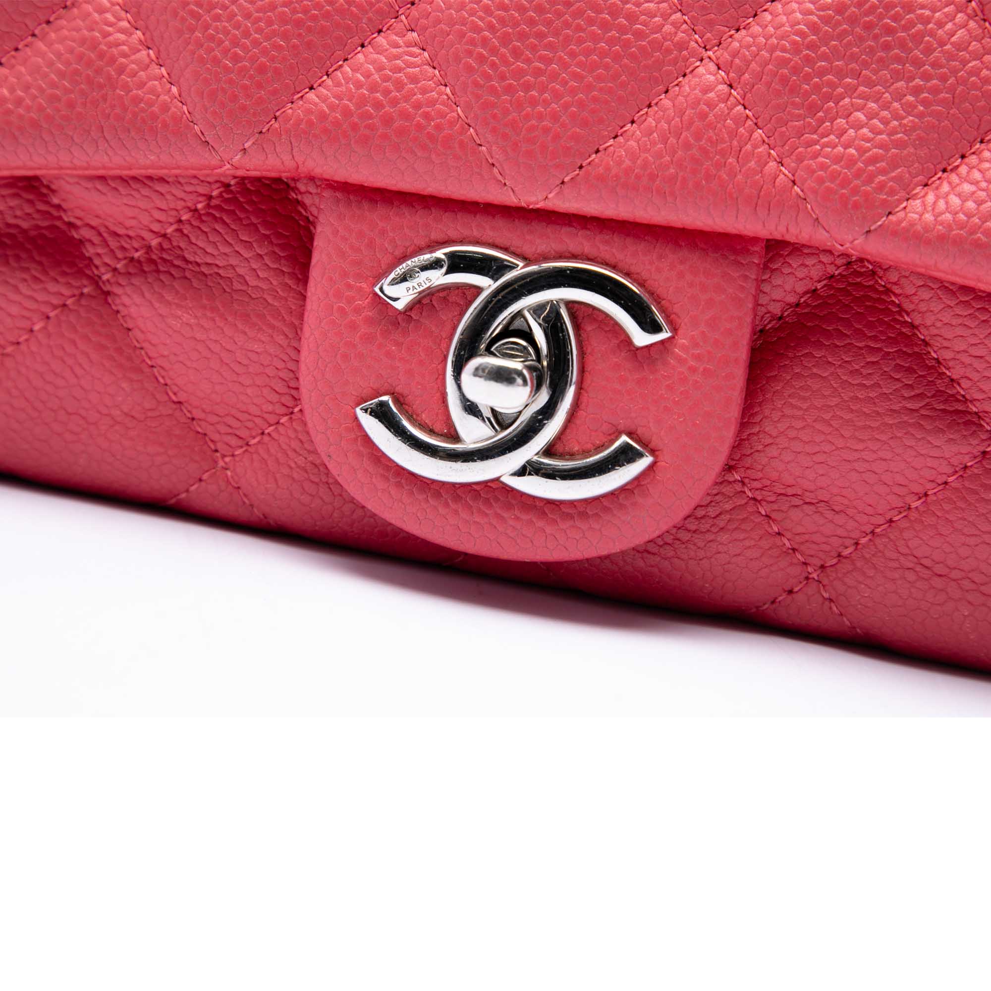 Chanel Medium Quilted Caviar Easy Flap - image 5