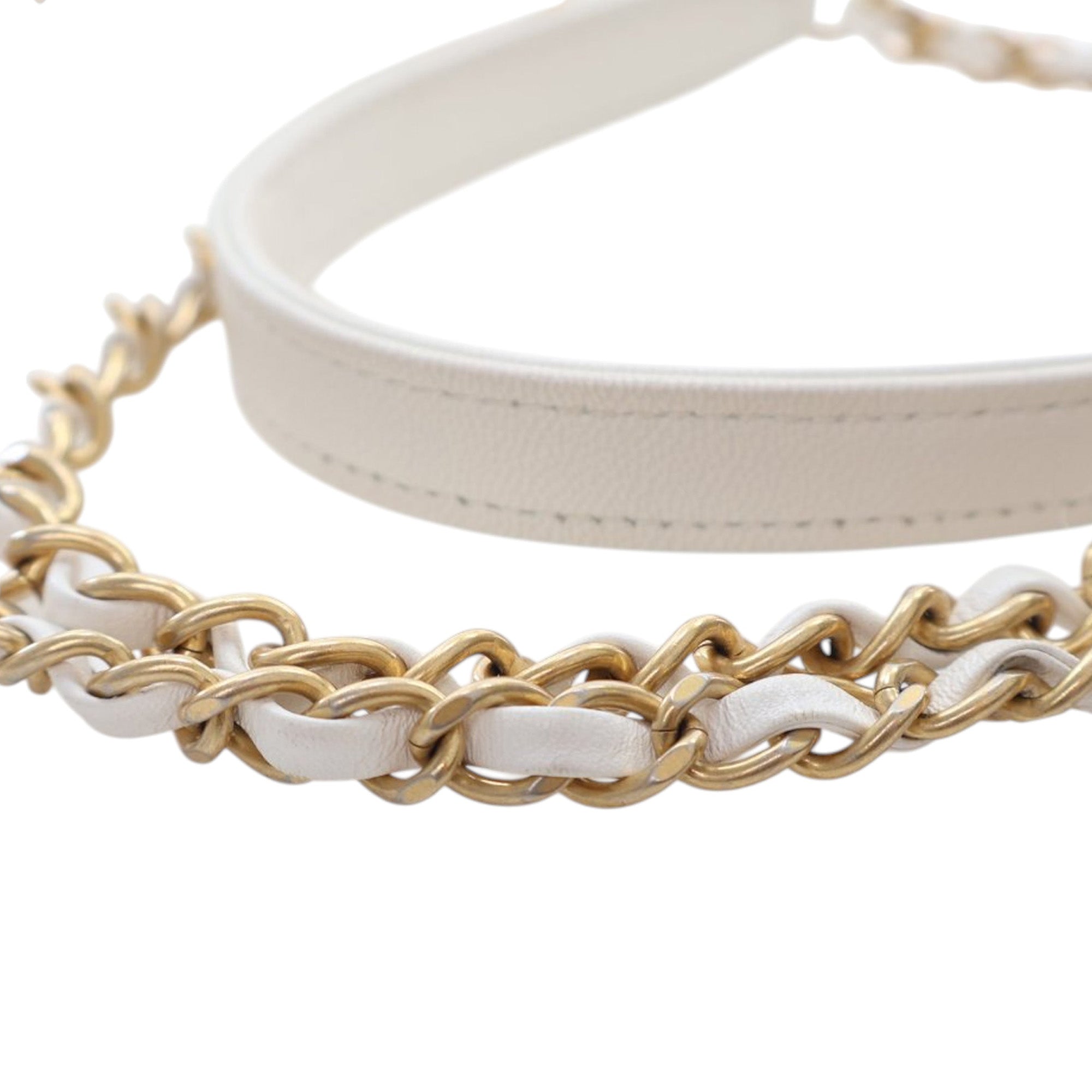 Chanel Small Quilted Lambskin Chic Pearls Flap - image 11