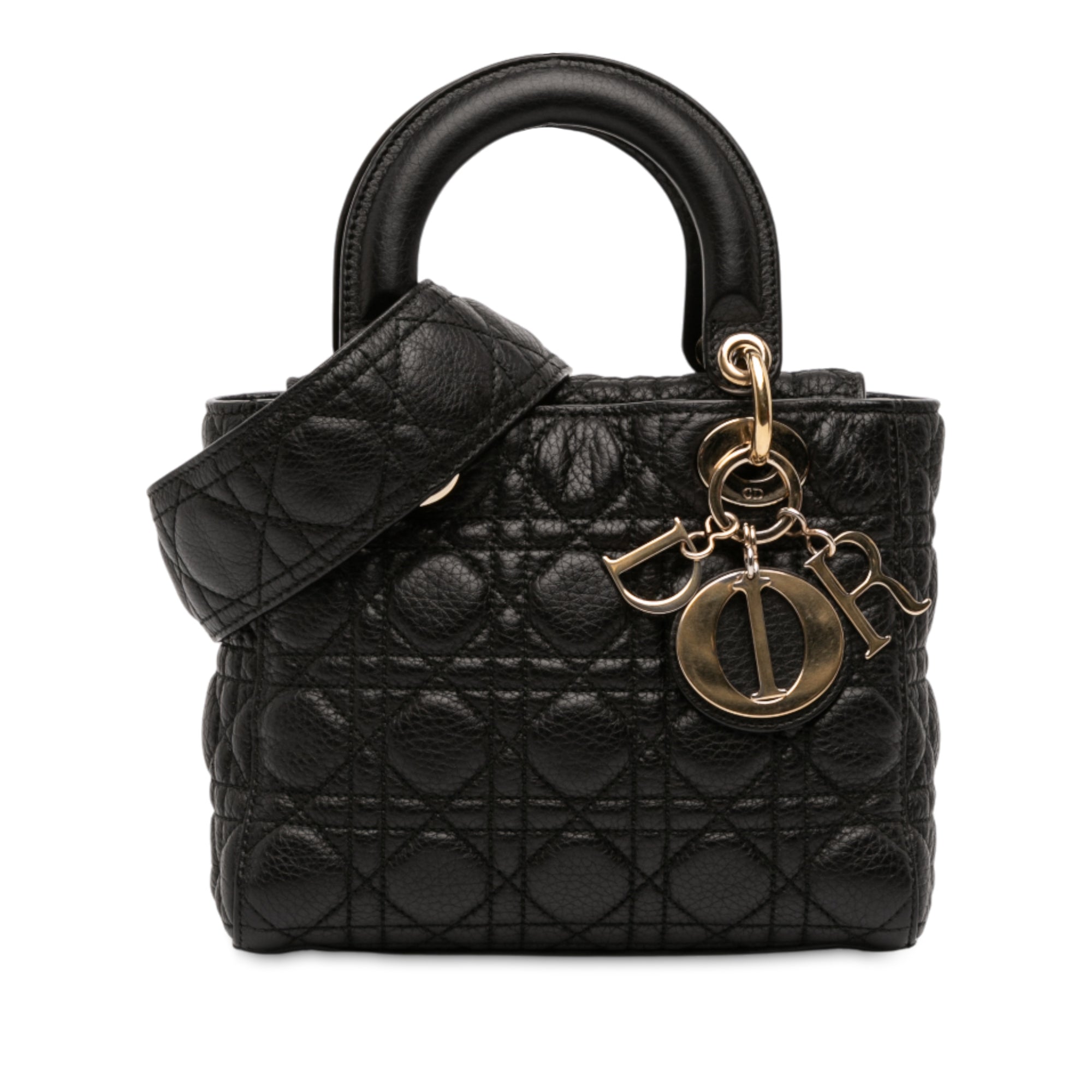 Dior Small Grained Calfskin Cannage Supple Lady Dior - image 1