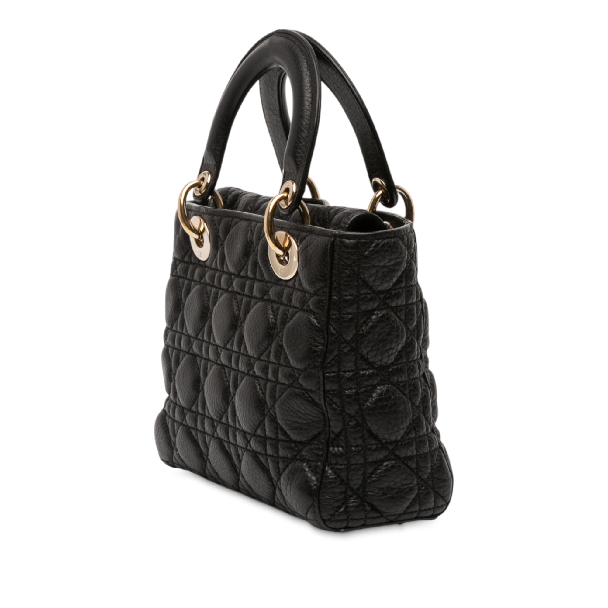 Dior Small Grained Calfskin Cannage Supple Lady Dior - image 2