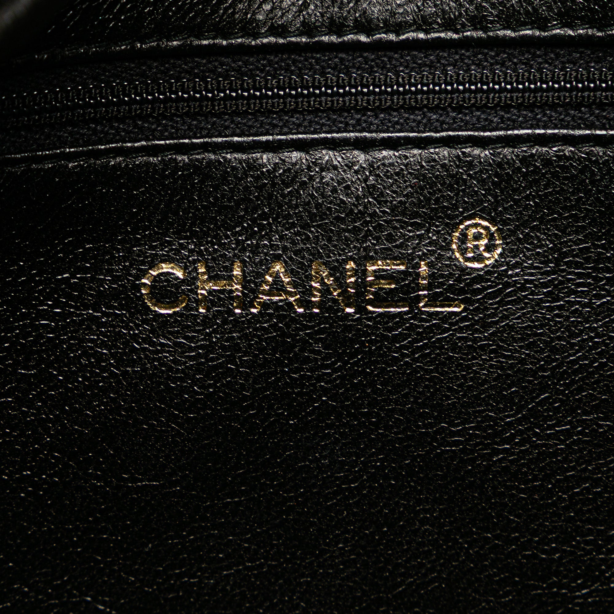 Chanel CC Quilted Lambskin Twisted Strap Crossbody - image 5