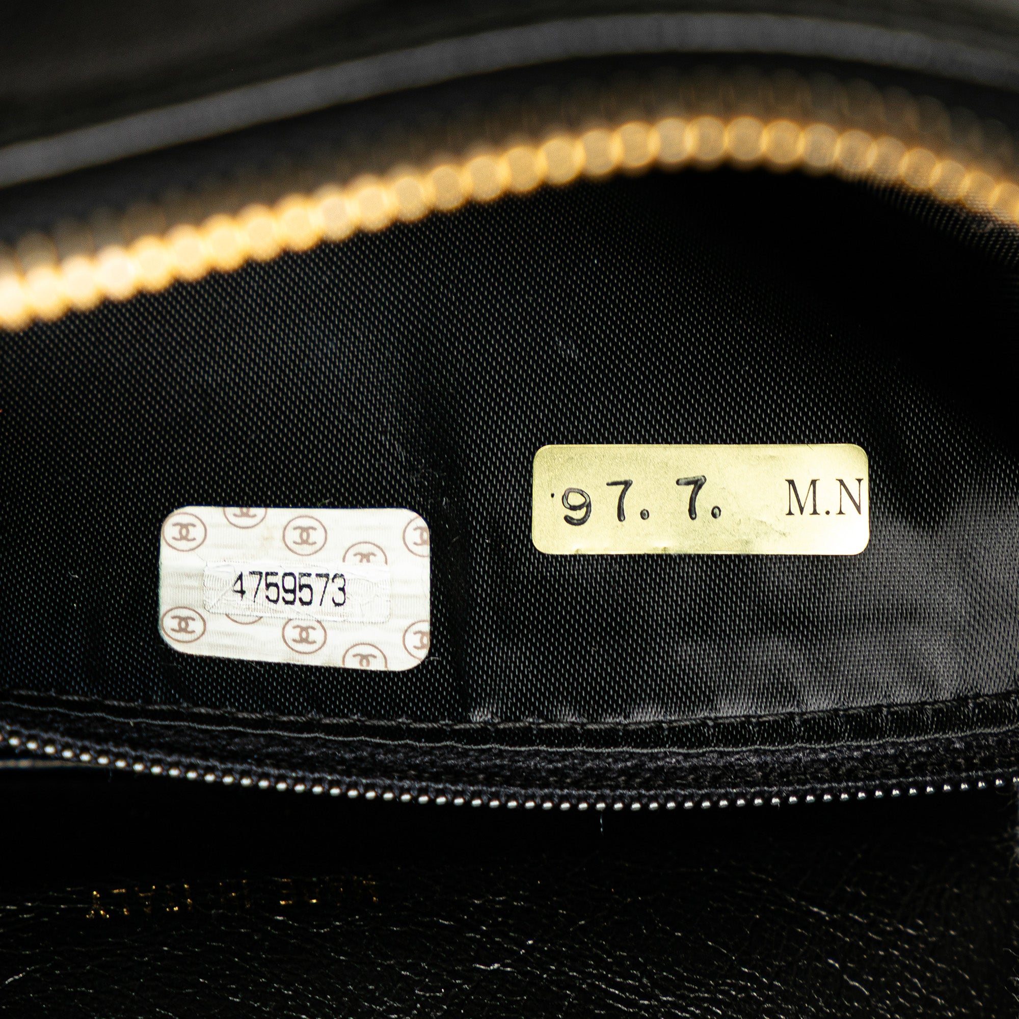 Chanel CC Quilted Lambskin Twisted Strap Crossbody - image 7