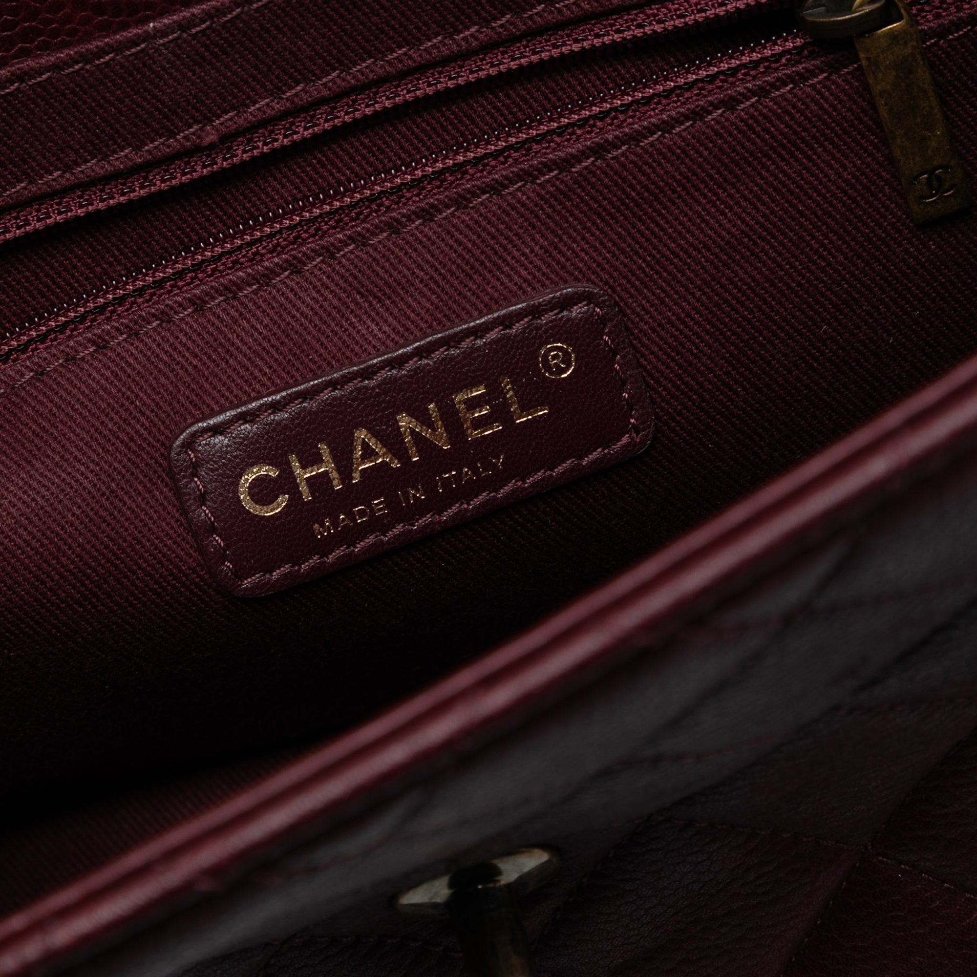 Chanel Paris Edinburgh Quilted Caviar Retro Class Flap - image 5