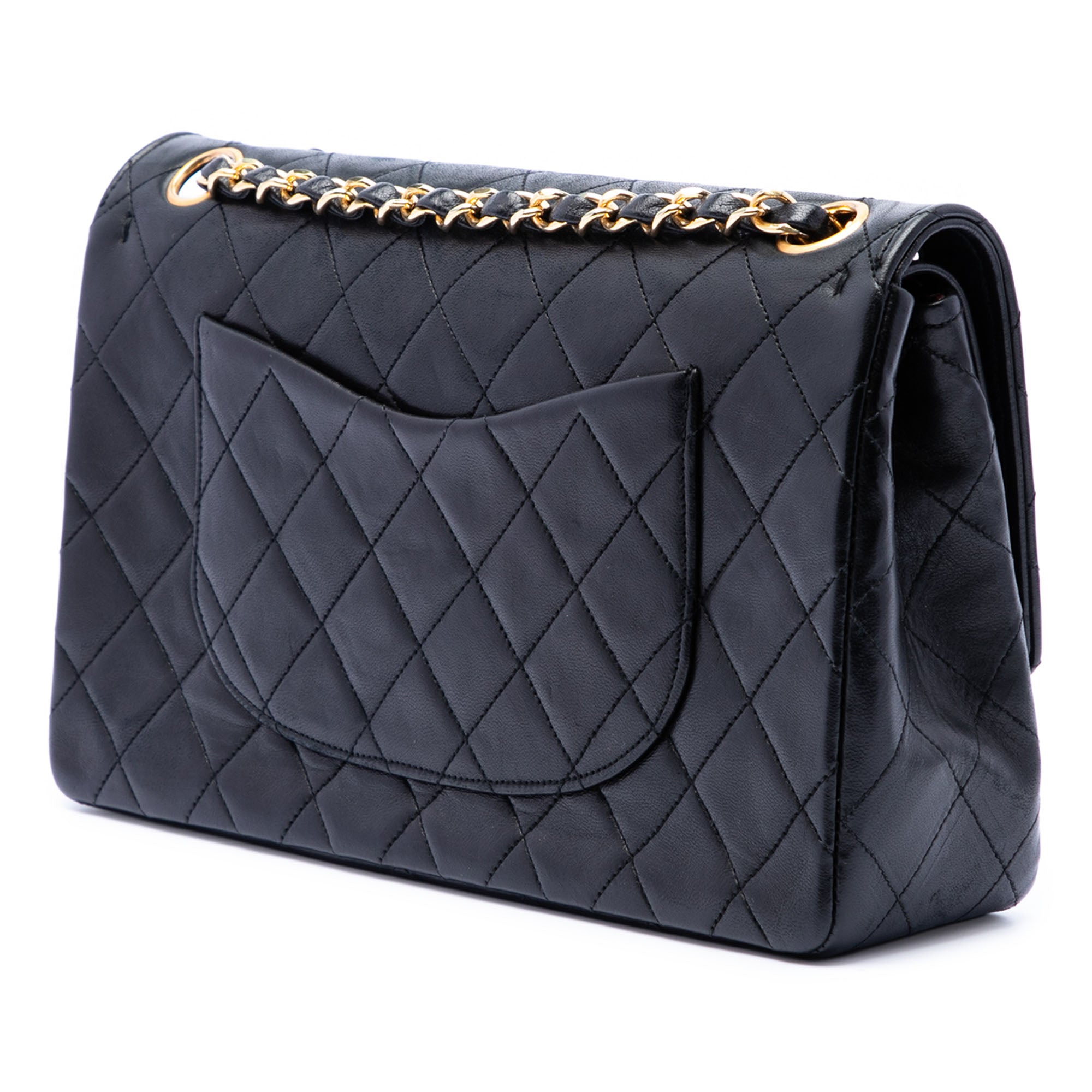 Chanel Medium CC Quilted Lambskin Double Flap - image 2