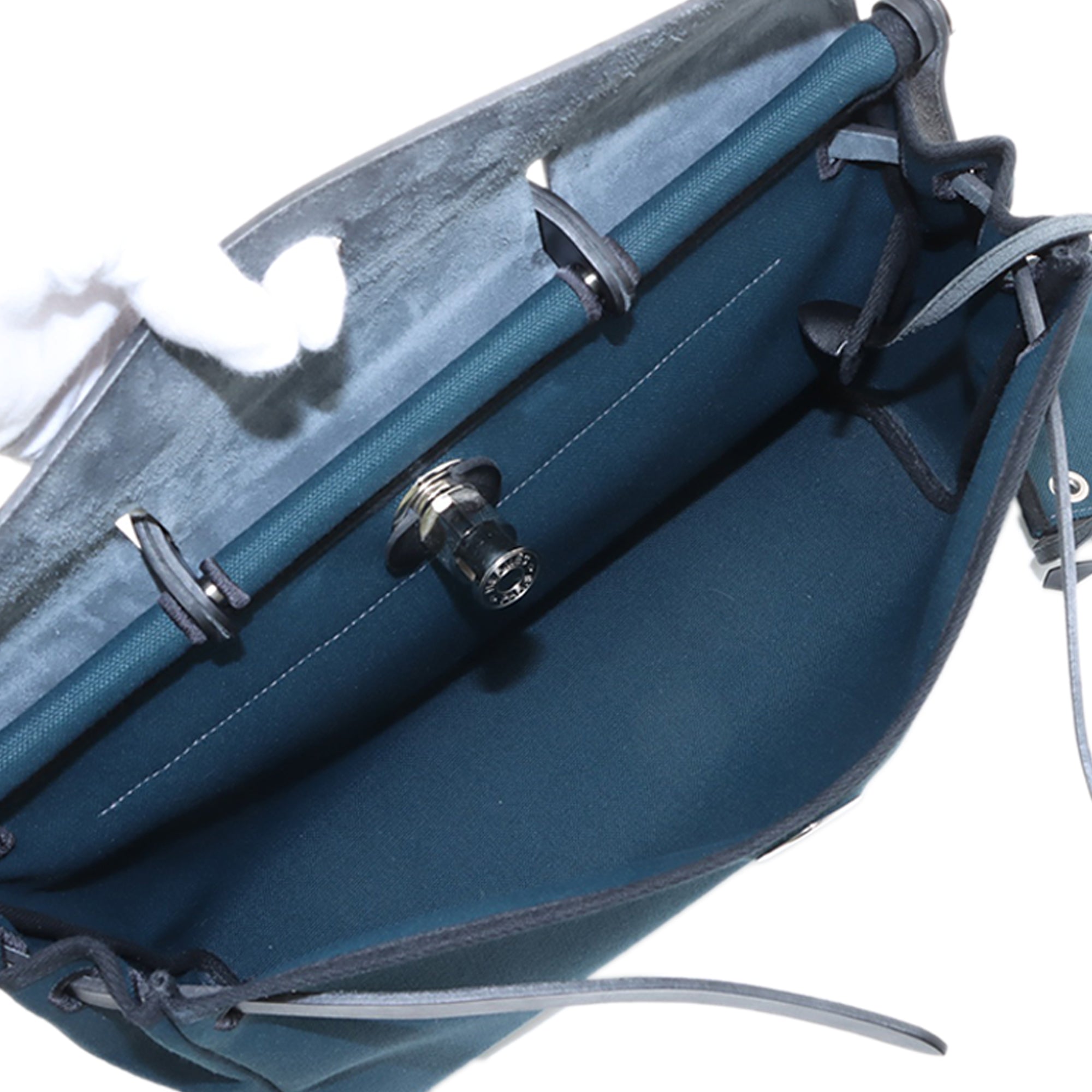 Hermès Toile Herbag Zip 39 - image 5