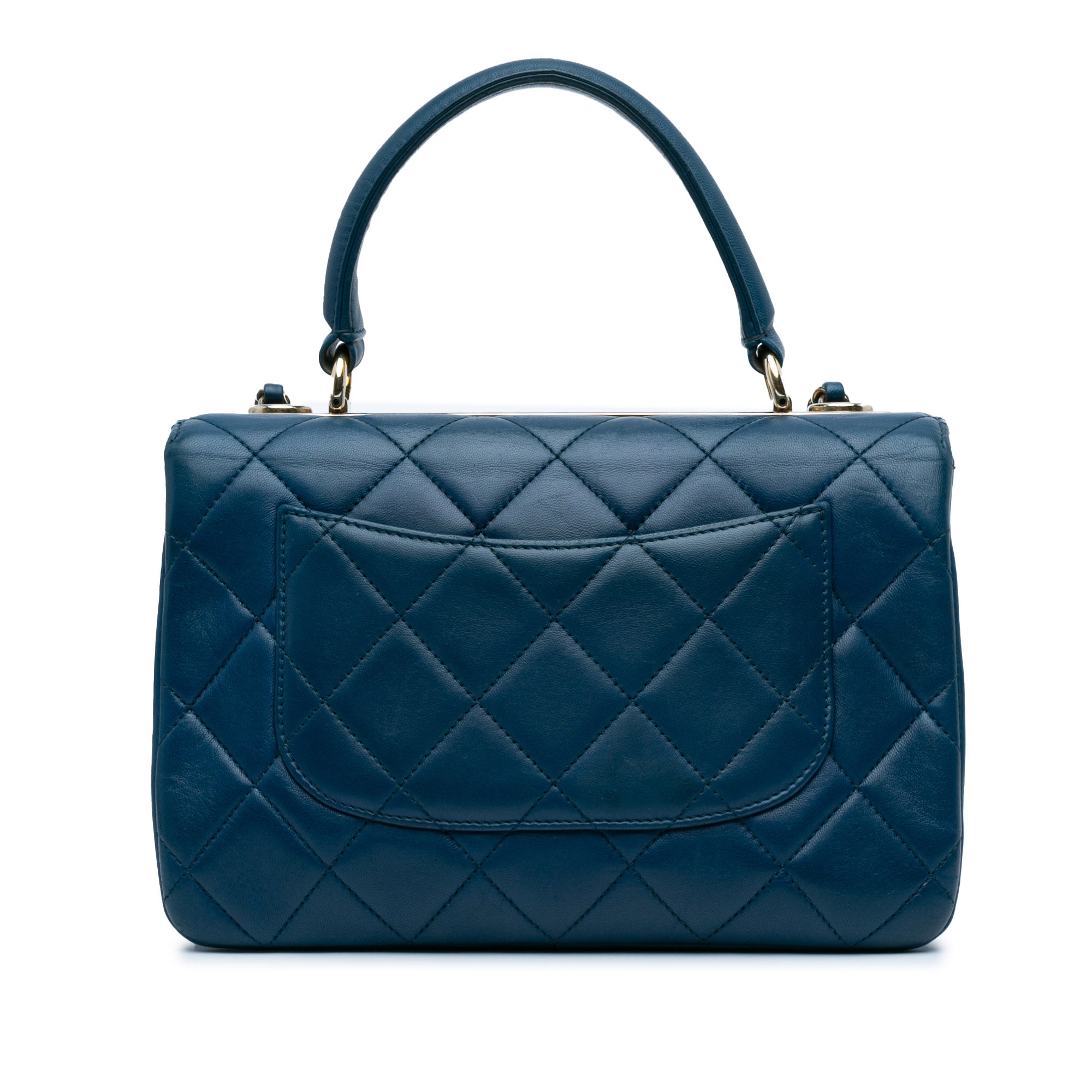 Chanel Small Quilted Lambskin Trendy CC Top Handle Flap - image 3
