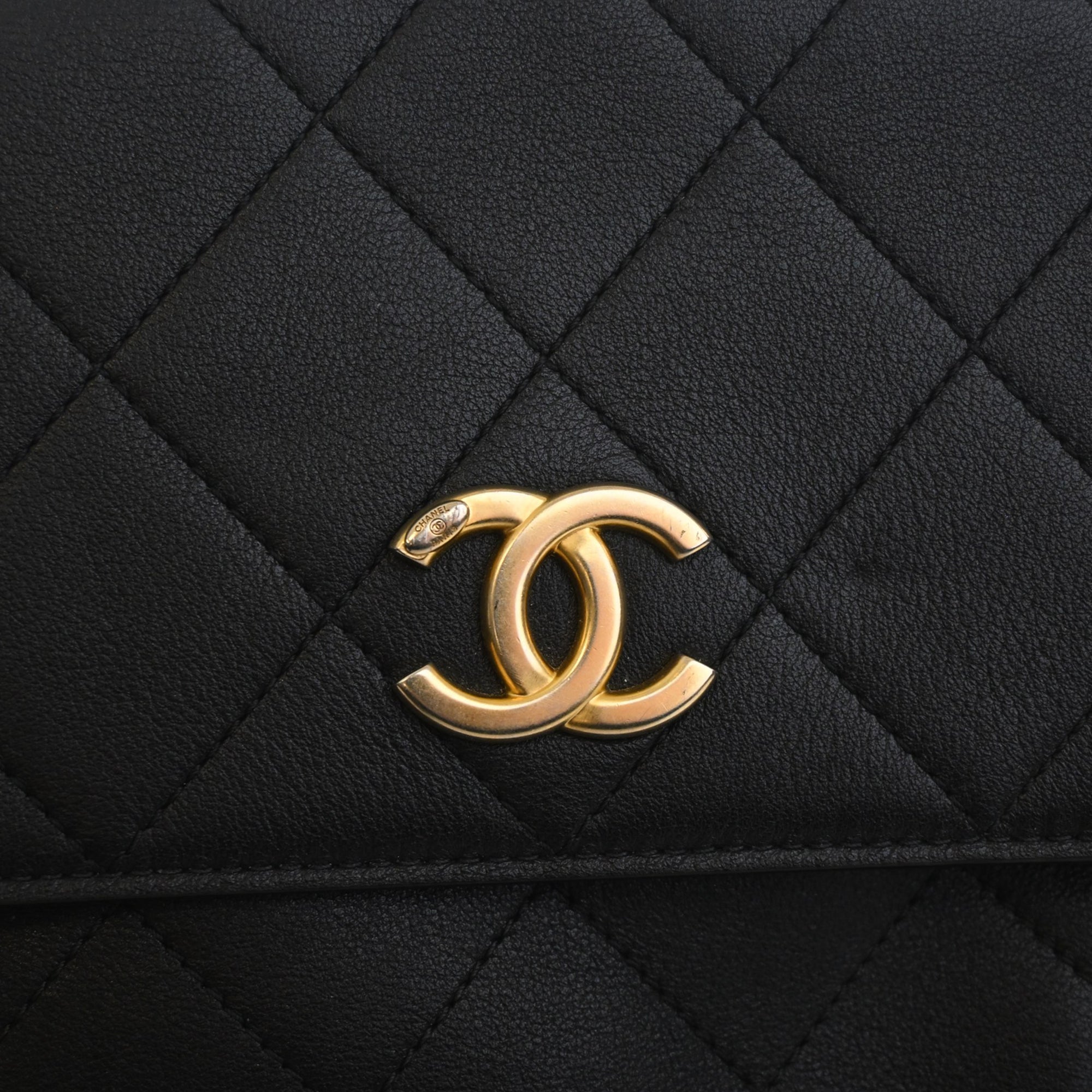 Chanel Small Quilted Calfskin Chain Hobo Flap - image 9