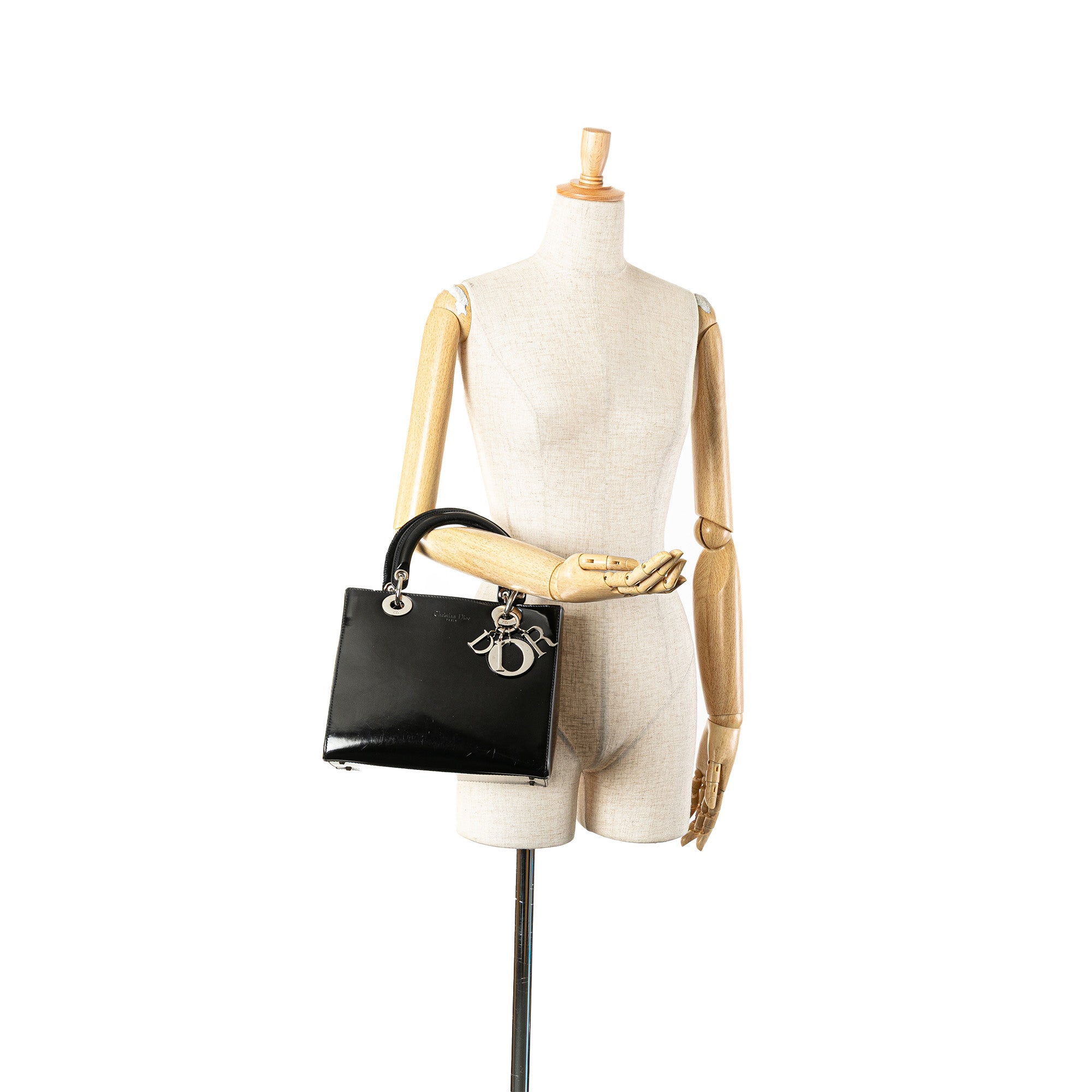 Dior Medium Patent Lady Dior - image 13