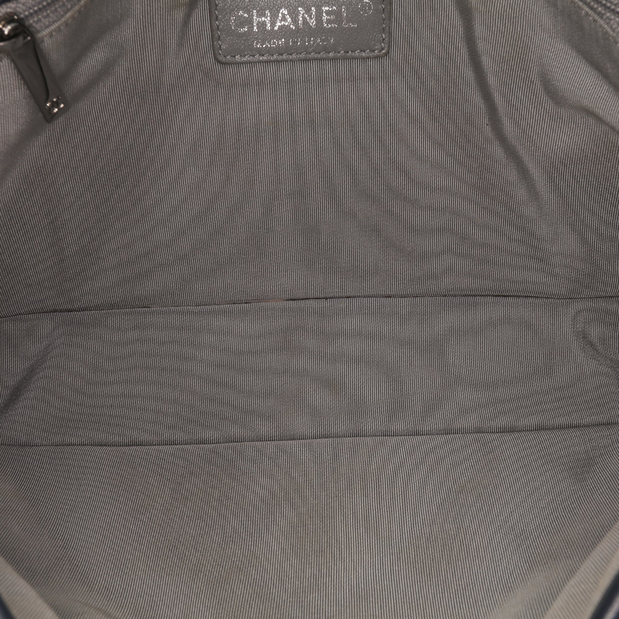 Chanel Medium Quilted Calfskin French Riviera Flap - image 4