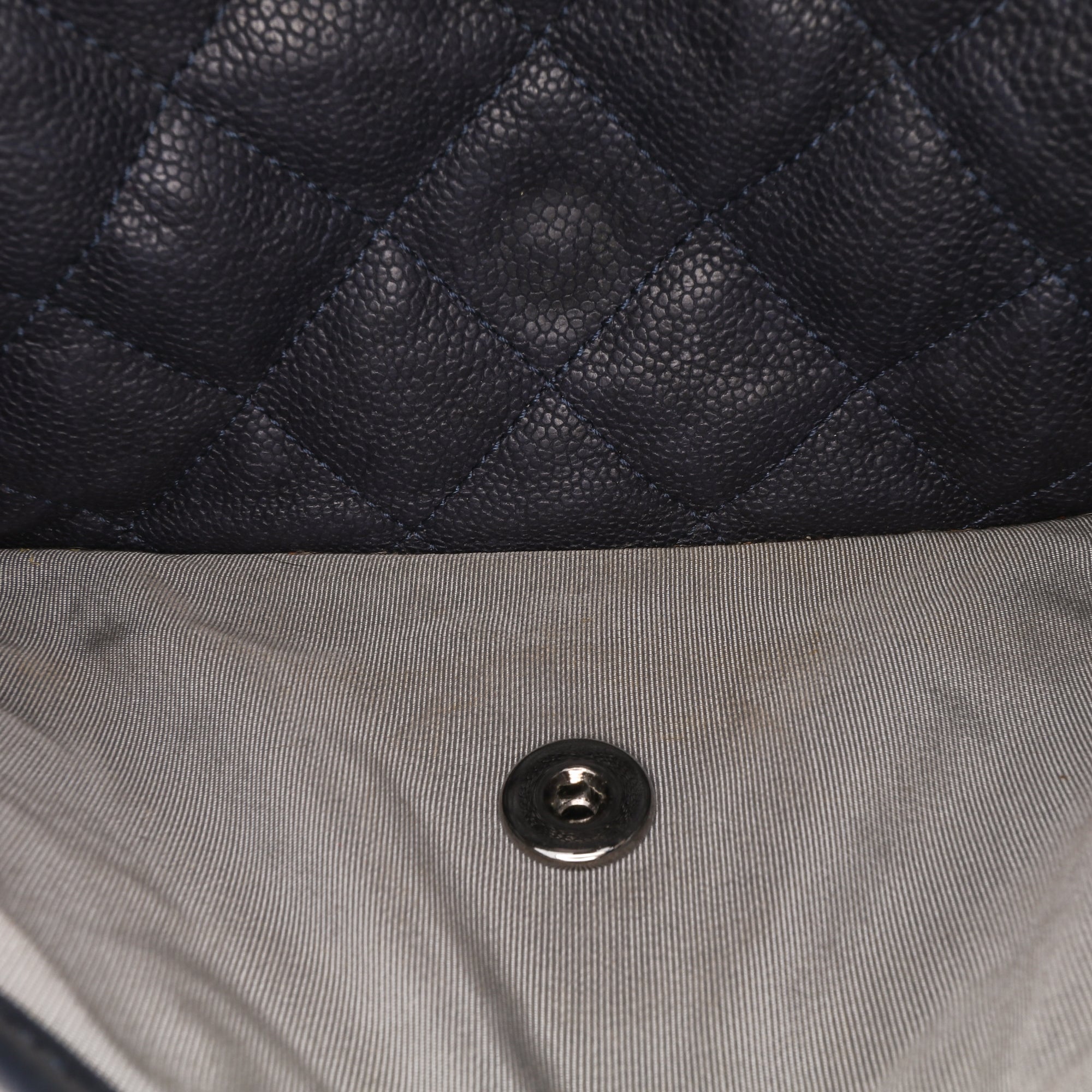 Chanel Medium Quilted Calfskin French Riviera Flap - image 5