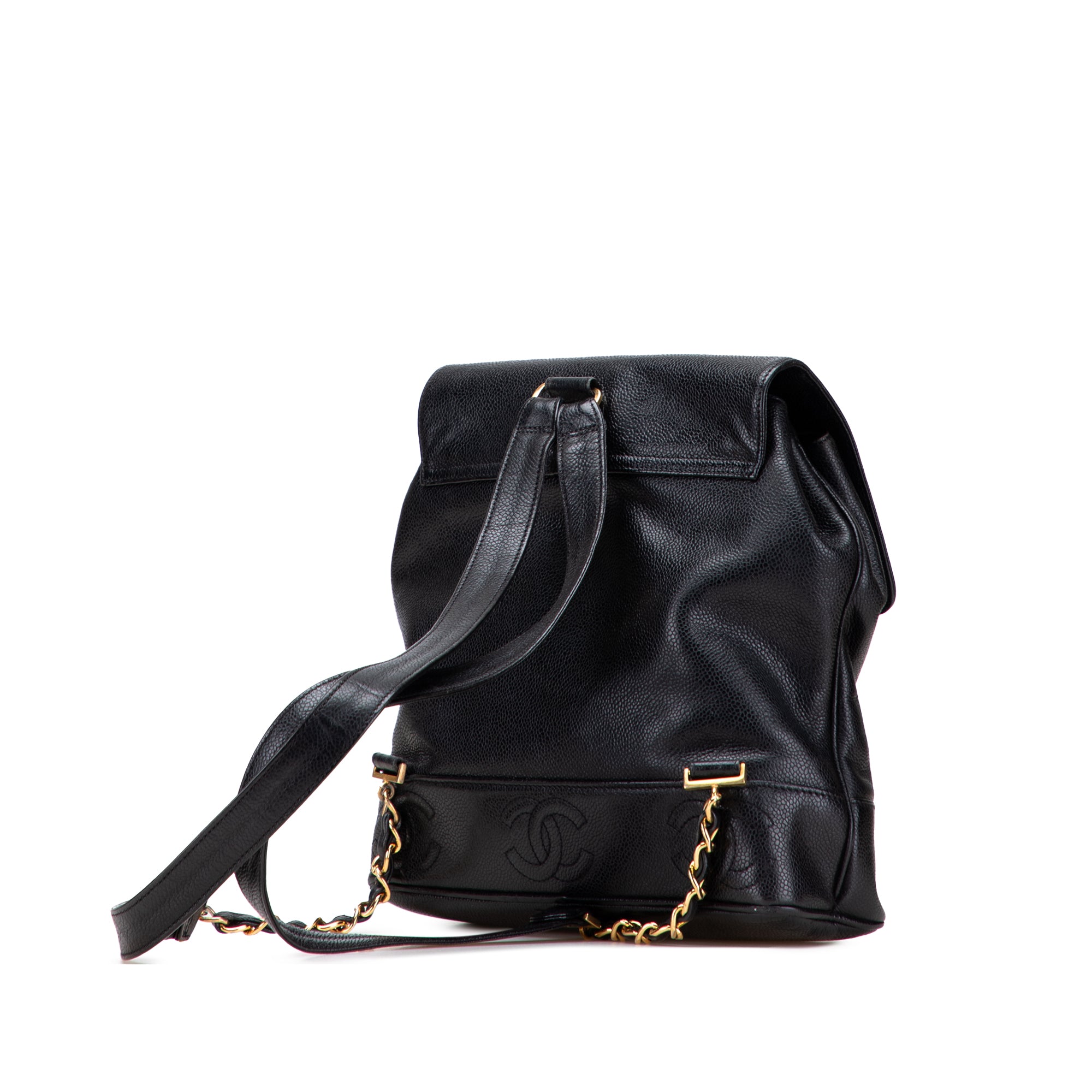 Chanel Caviar Triple CC Backpack - image 2