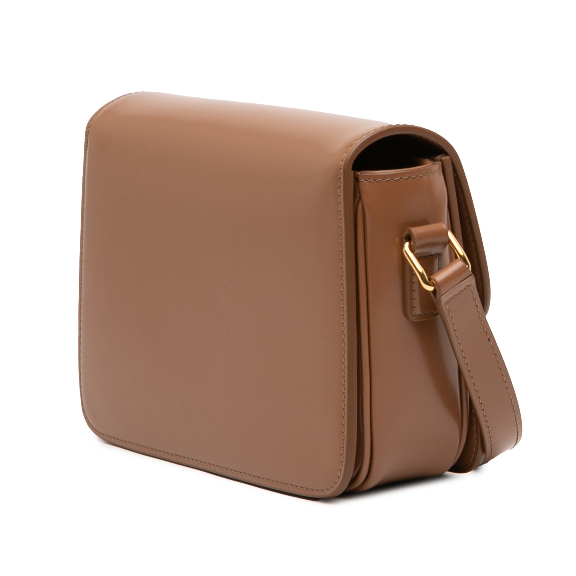 Celine Teen Shiny Calfskin Triomphe Crossbody - image 2