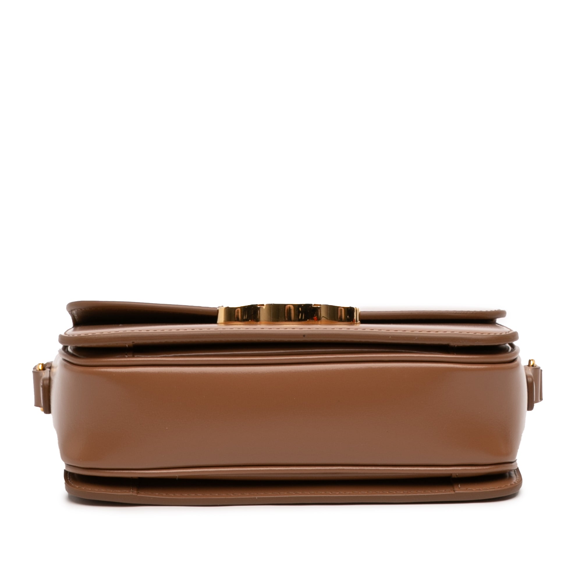 Celine Teen Shiny Calfskin Triomphe Crossbody - image 3