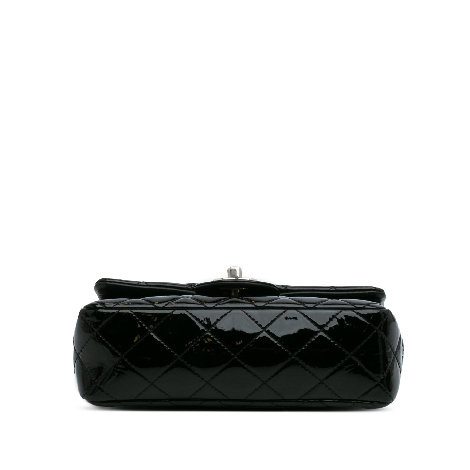Chanel Mini Rectangular Classic Patent Single Flap - image 3